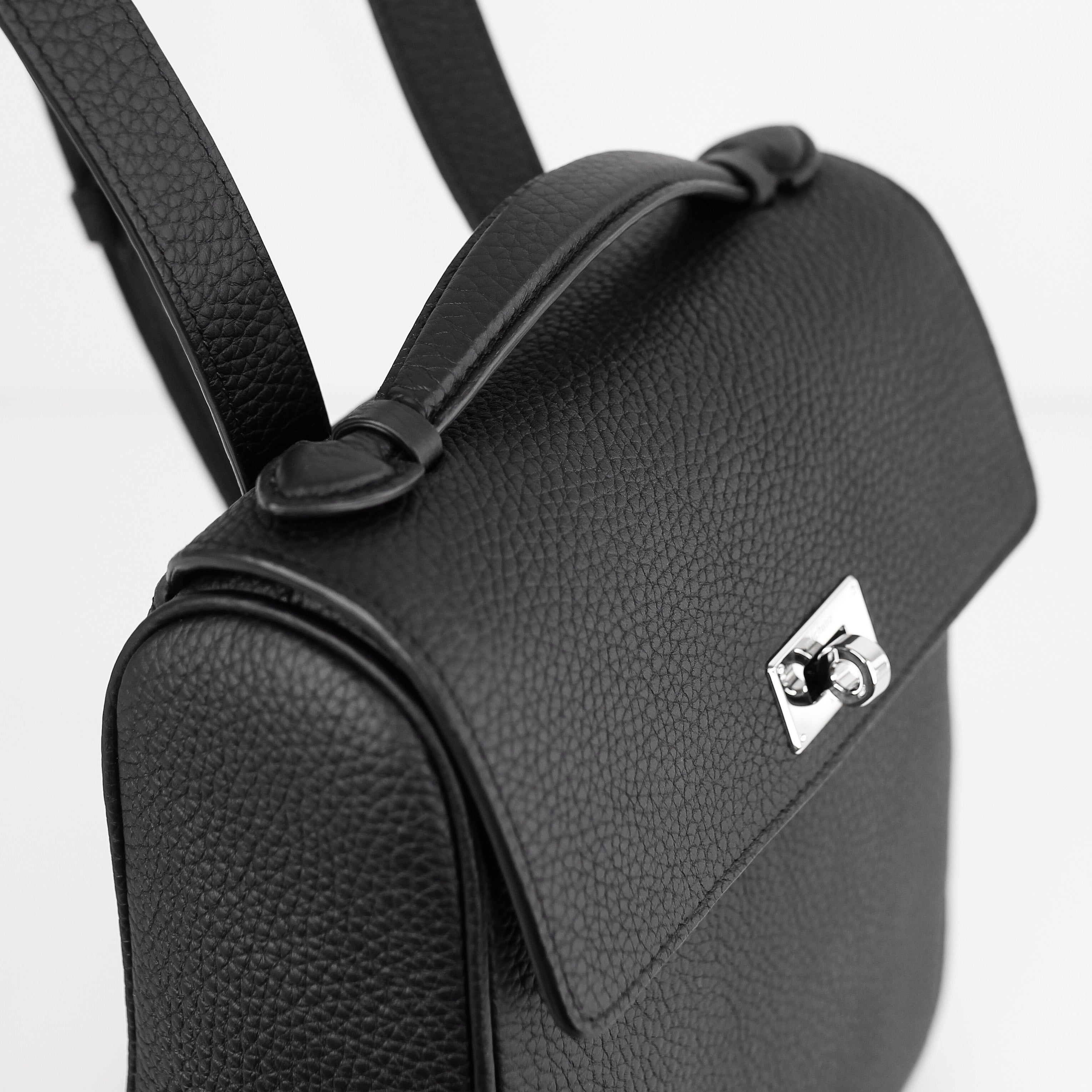 "Archive Event" SAC A DOS EN CUIR MONCEAU NOIR