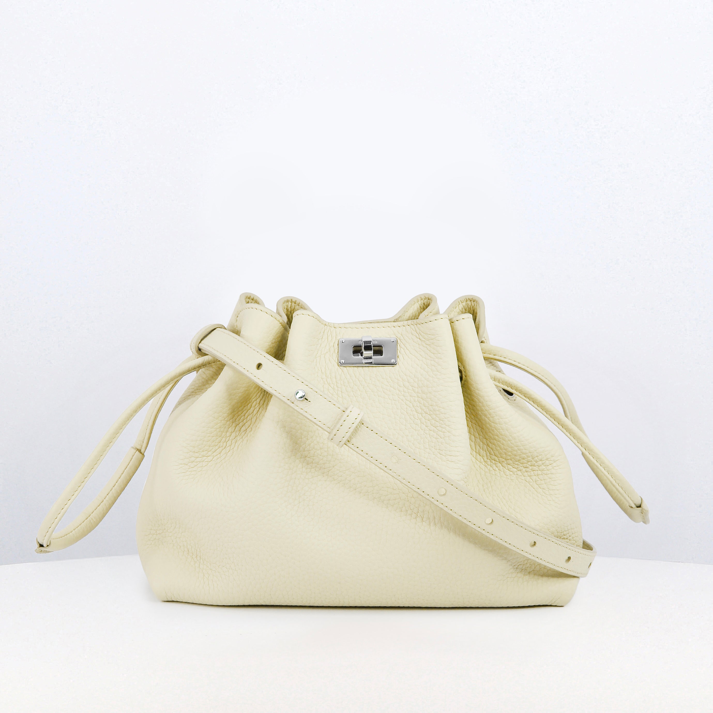 SAC BOURSE EN CUIR COLETTE MINI CHANTILLY