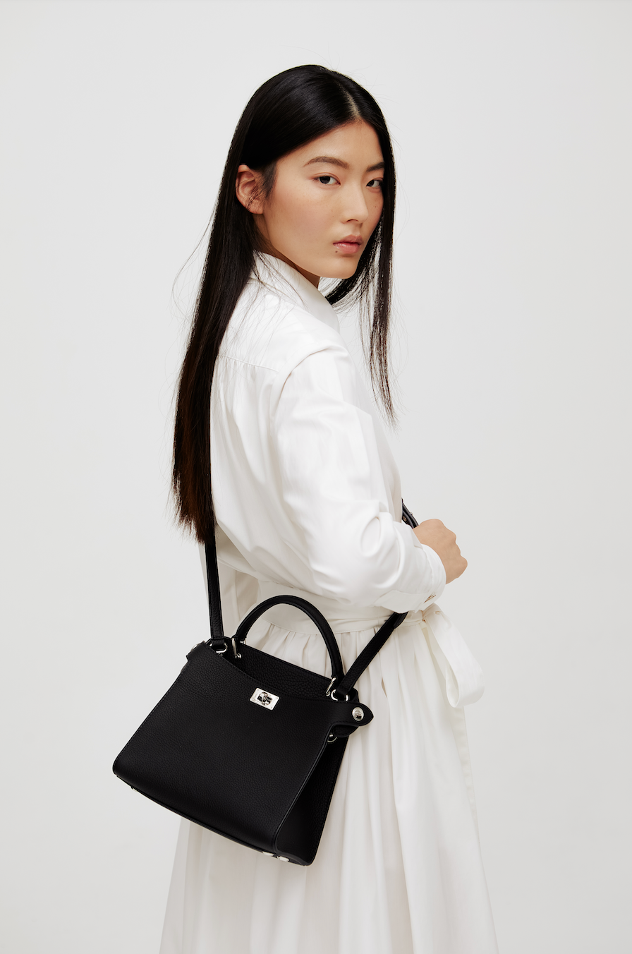 SAC À MAIN EN CUIR LUTECE MINI ELEPHANT