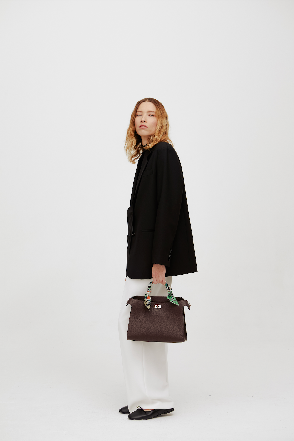 ハンドバッグ - ルテス スモール チャコールグレー