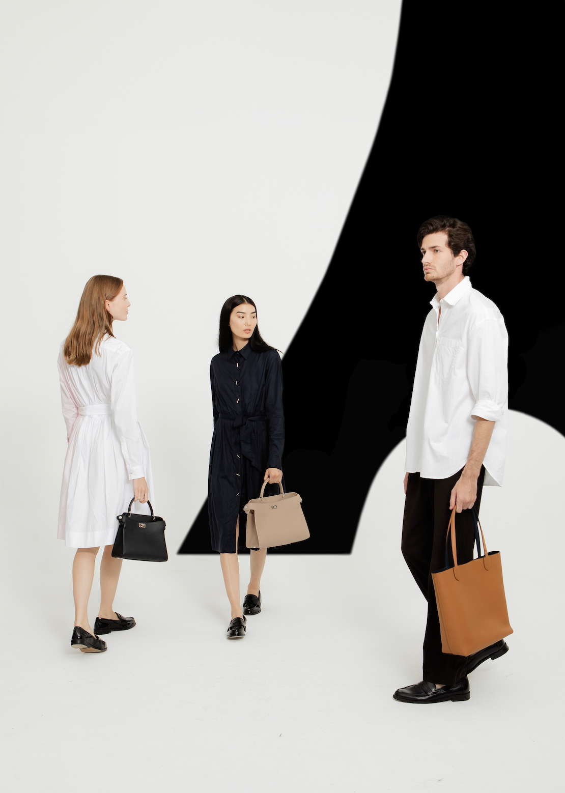 SAC À MAIN EN CUIR LUTECE MINI NOIR