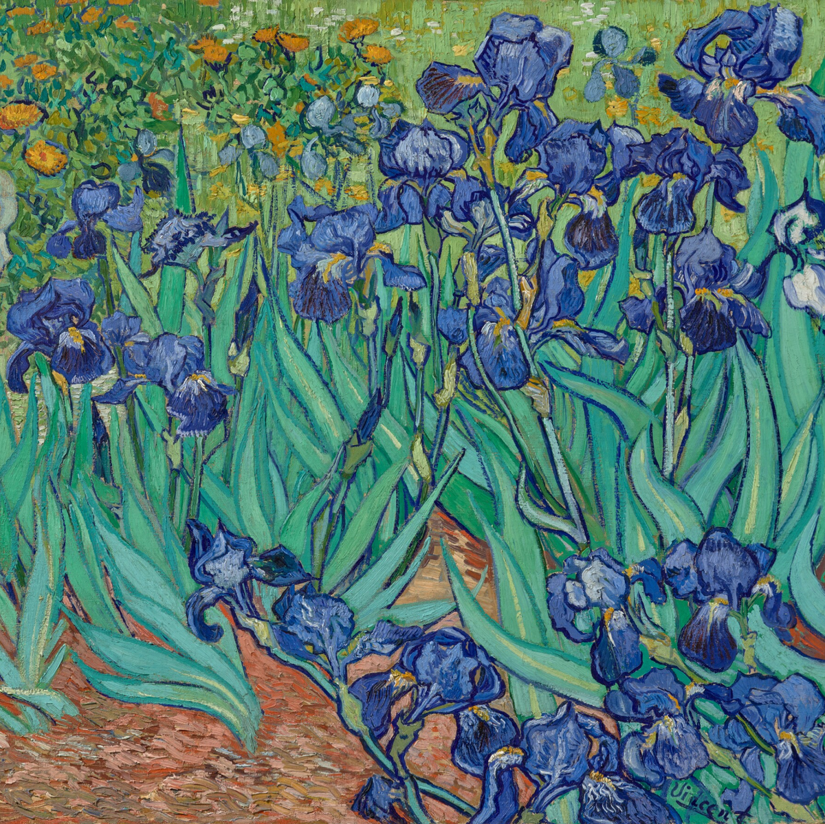 SAC À MAIN EN CUIR BOSTON TUILERIES PM IRIS