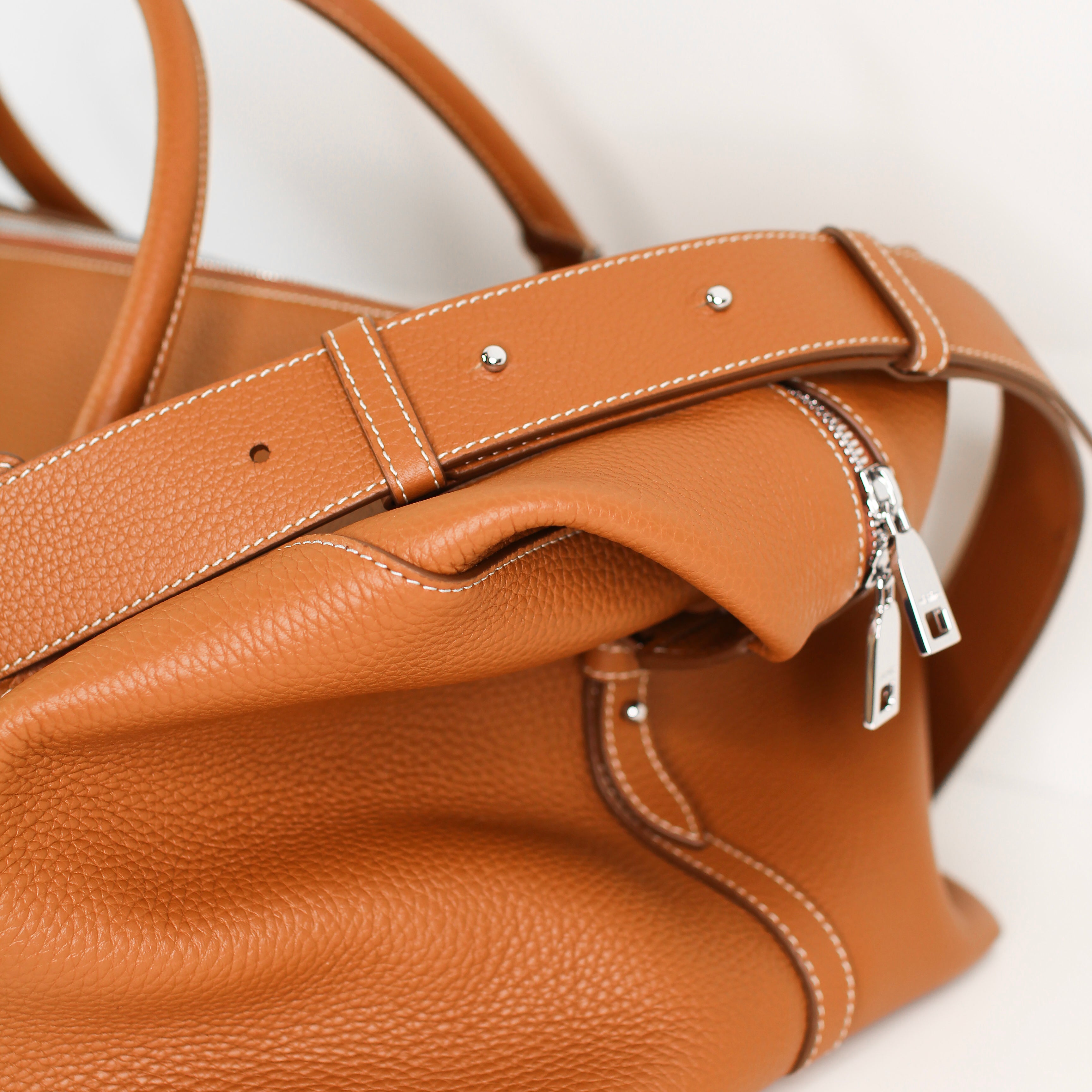 MONTPARNASSE DUFFLE LEDERTASCHE GOLD