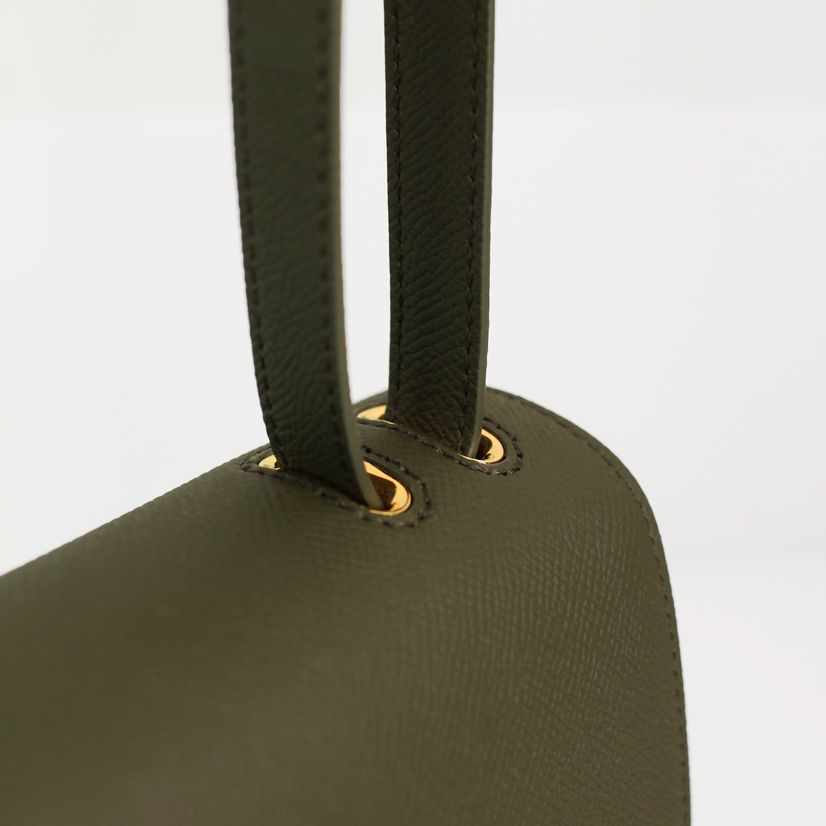 ELYSÉE OST/WEST LEDERHANDTASCHE KHAKI