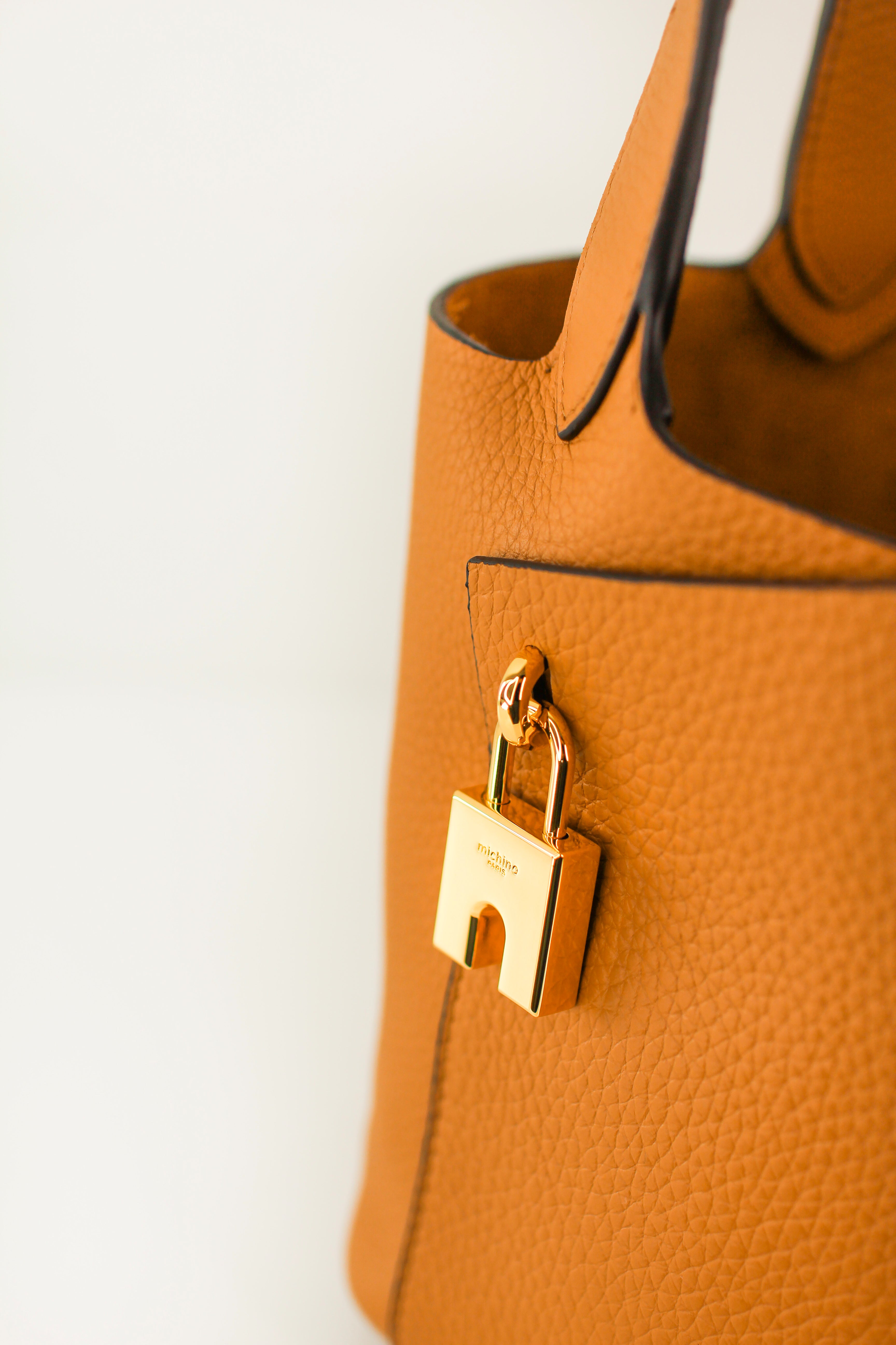 ハンドバッグ - エトワール ミニ キャメル ー ゴールド金具