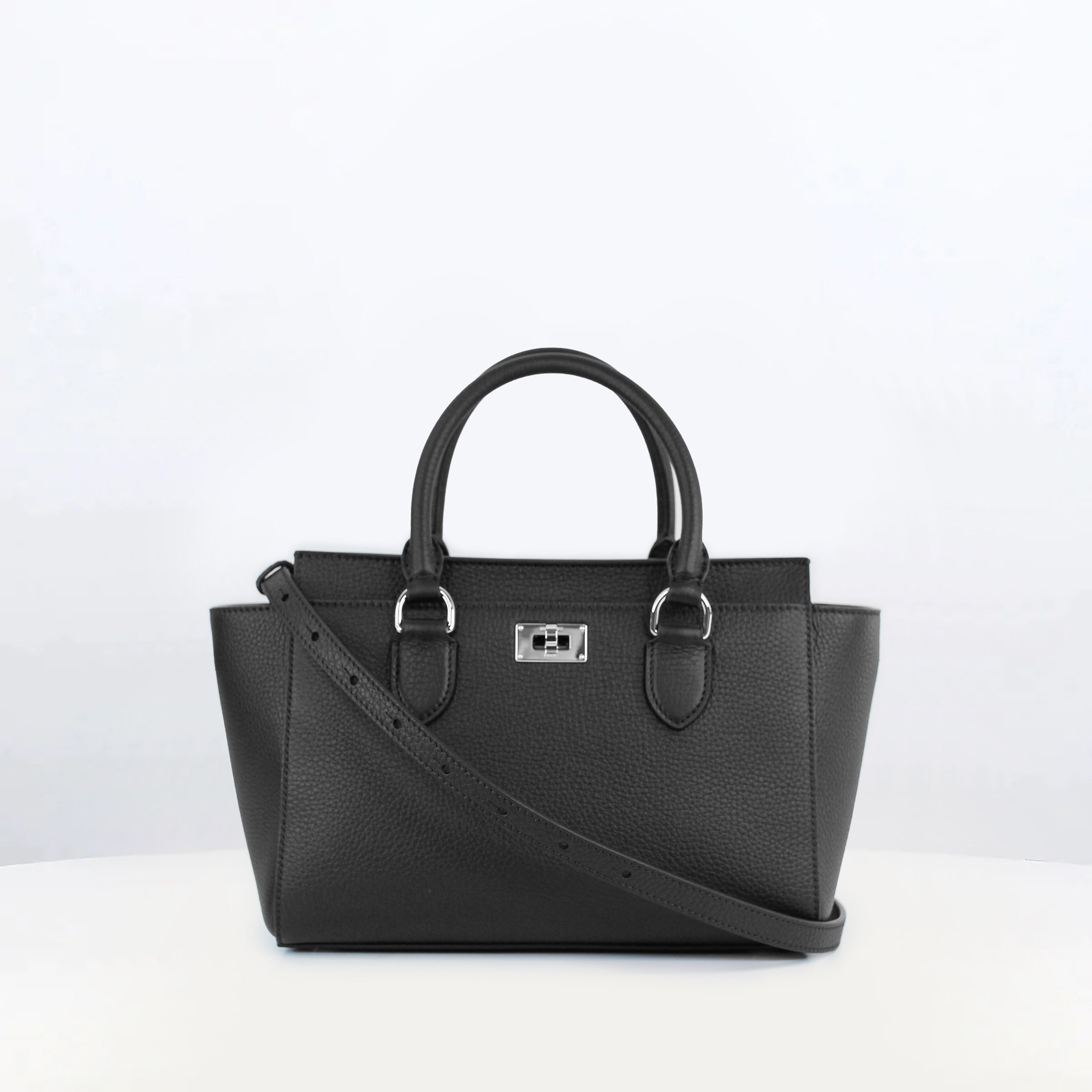 "Archive Event" SAC À MAIN EN CUIR FAUBOURG MINI NOIIR