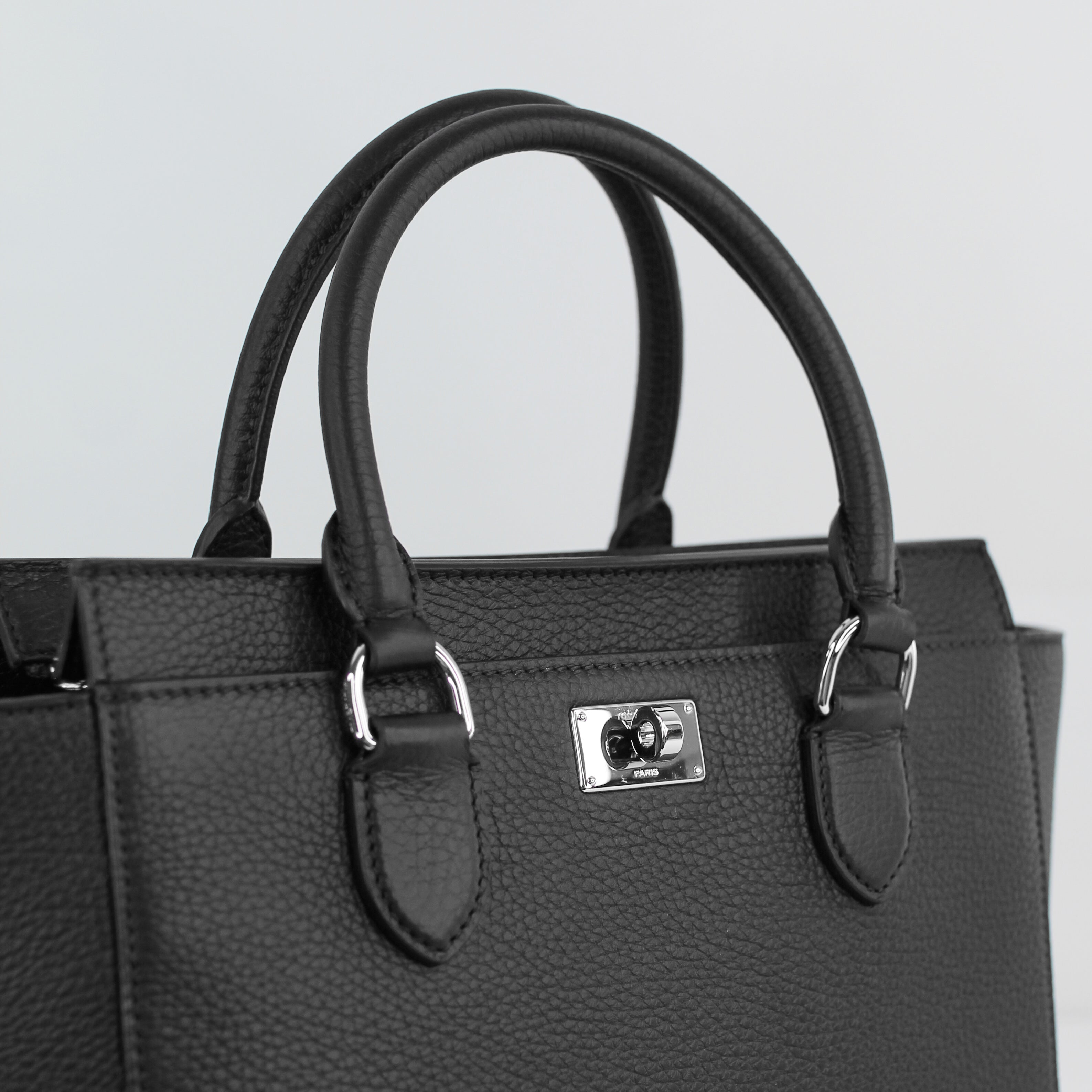 "Archive Event" SAC À MAIN EN CUIR FAUBOURG MINI NOIIR