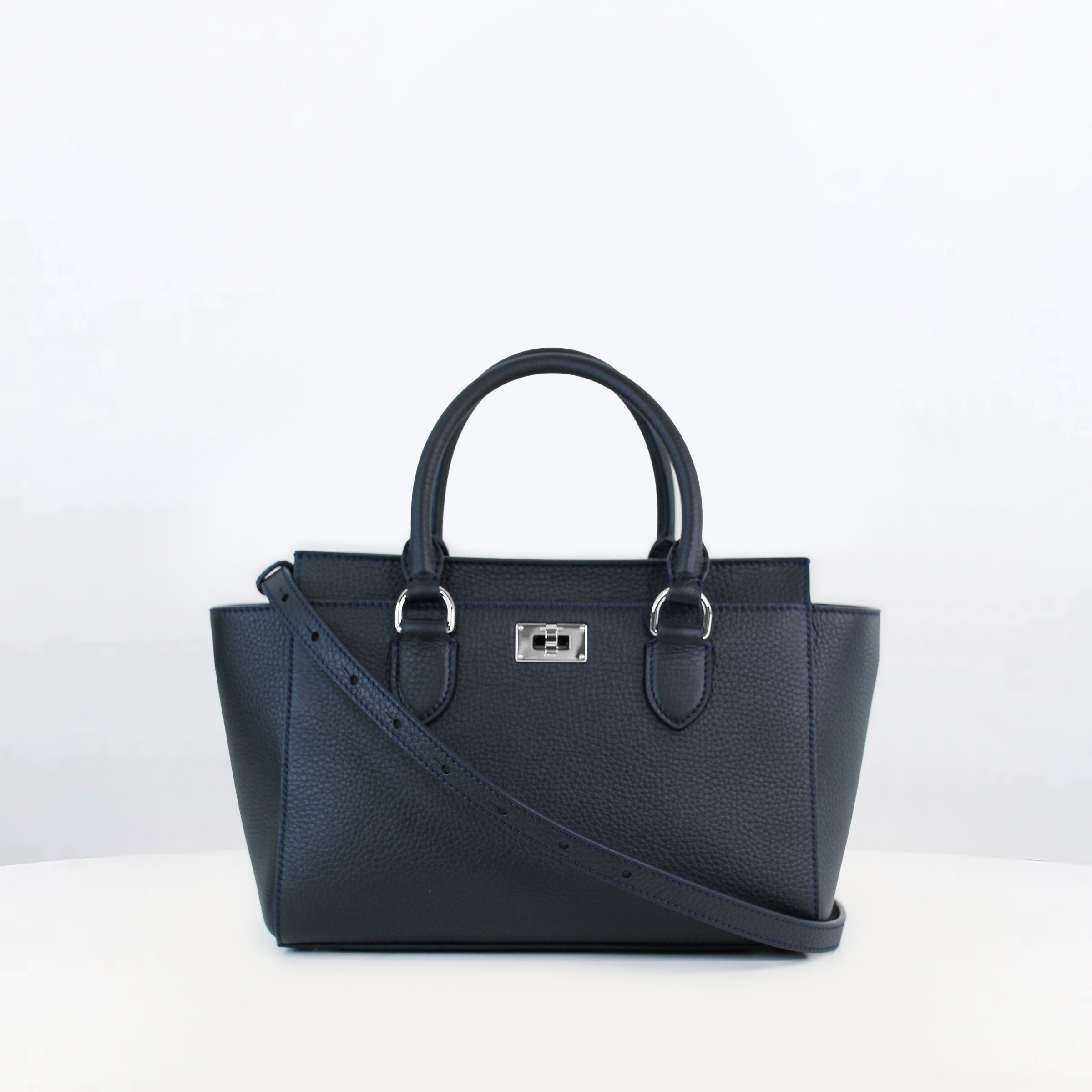 SAC À MAIN EN CUIR FAUBOURG MINI ECLIPSE