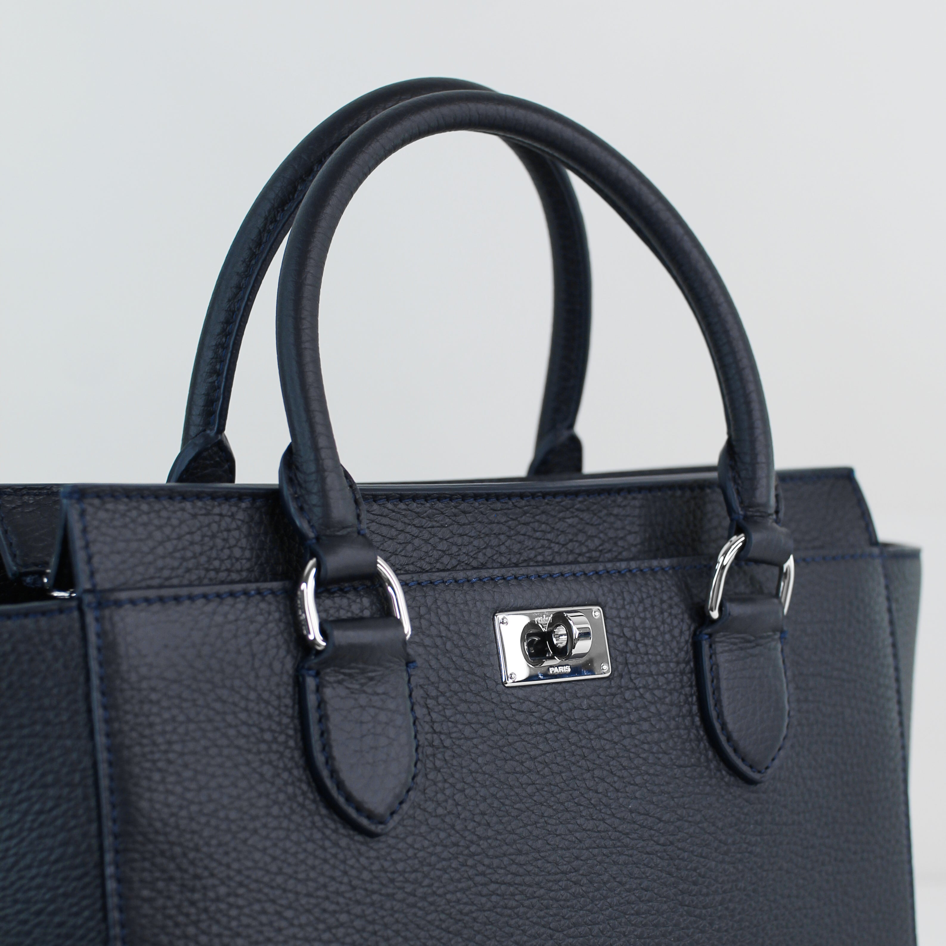 SAC À MAIN EN CUIR FAUBOURG MINI ECLIPSE