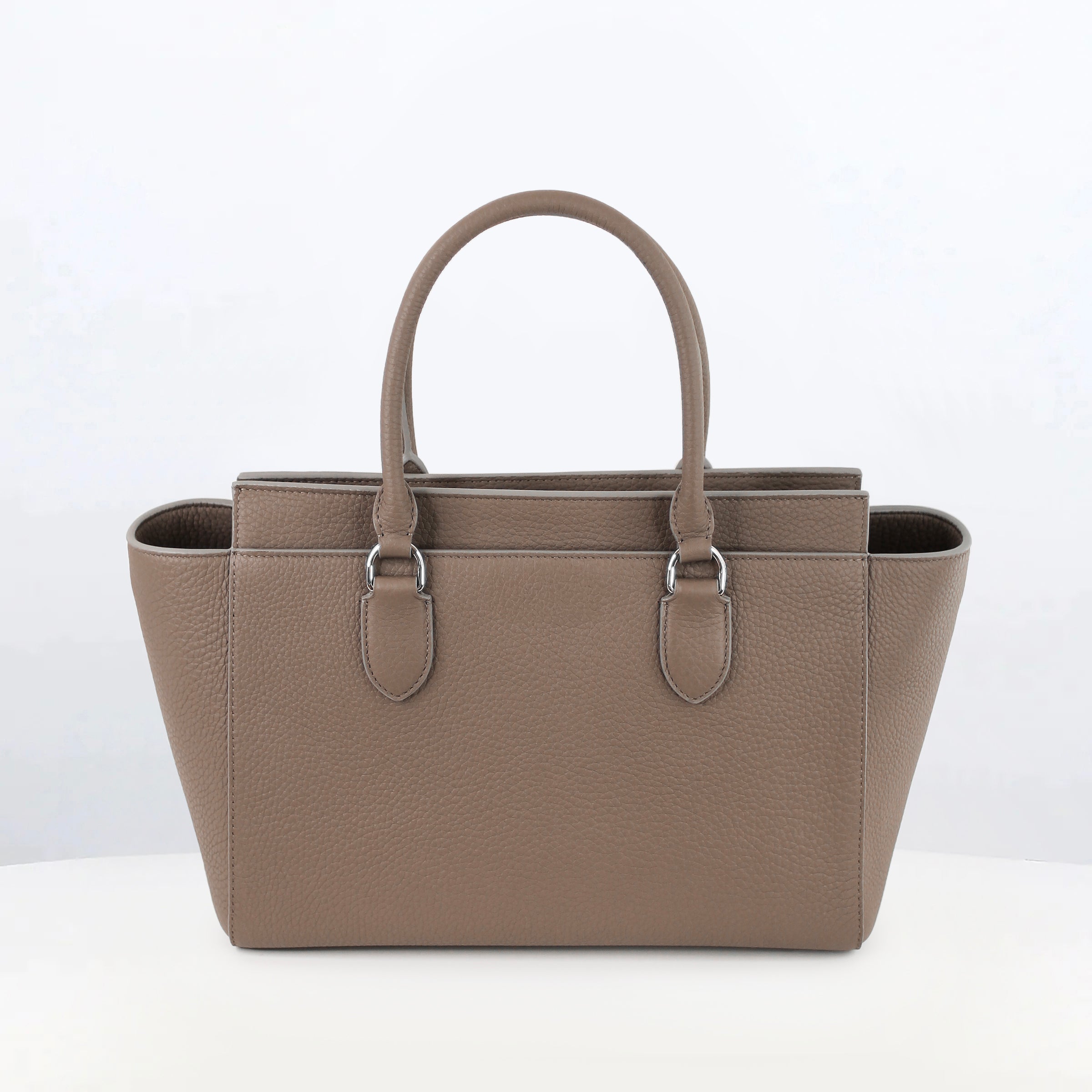 SAC À MAIN EN CUIR FAUBOURG PM ELEPHANT