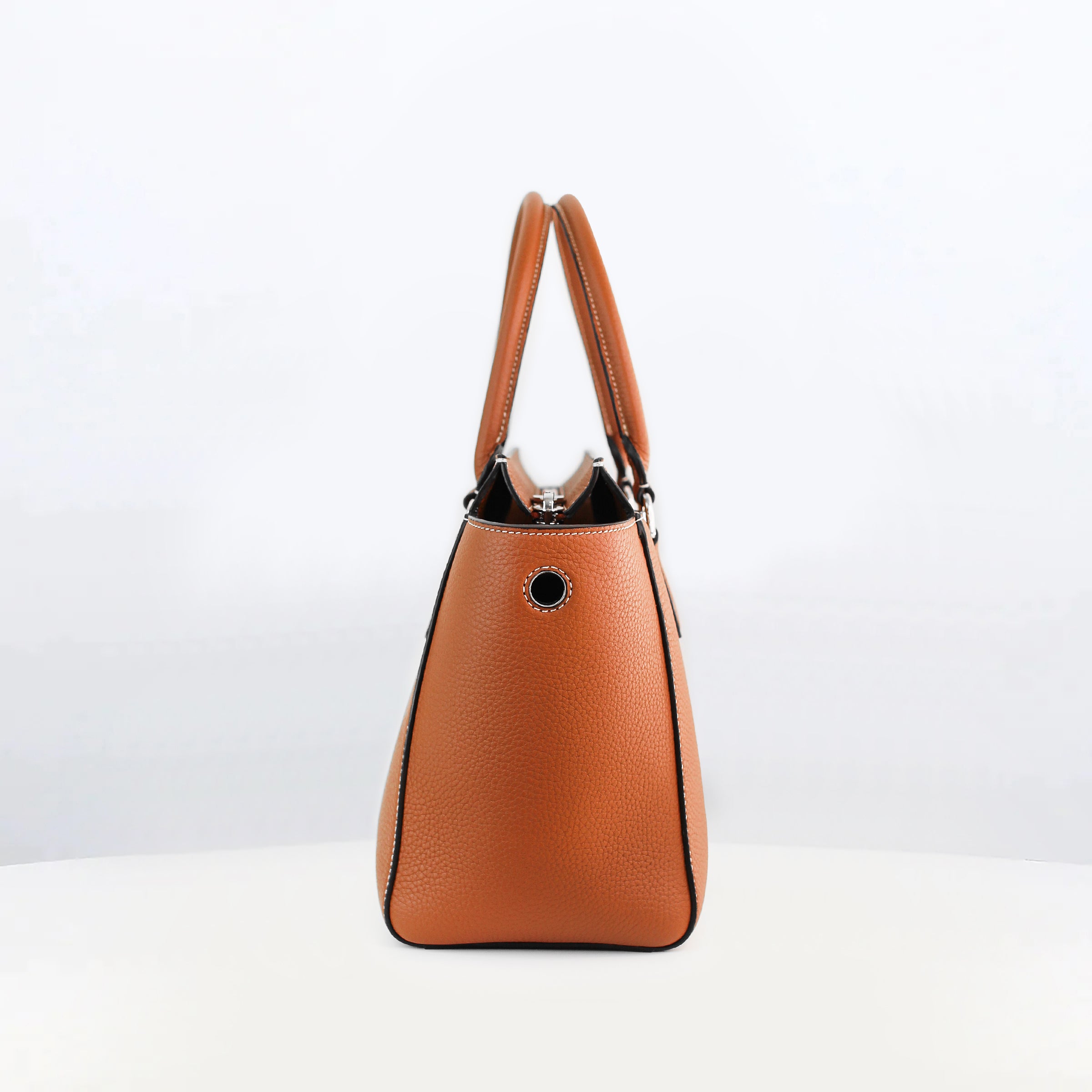 FAUBOURG LEATHER HANDBAG PM GOLD