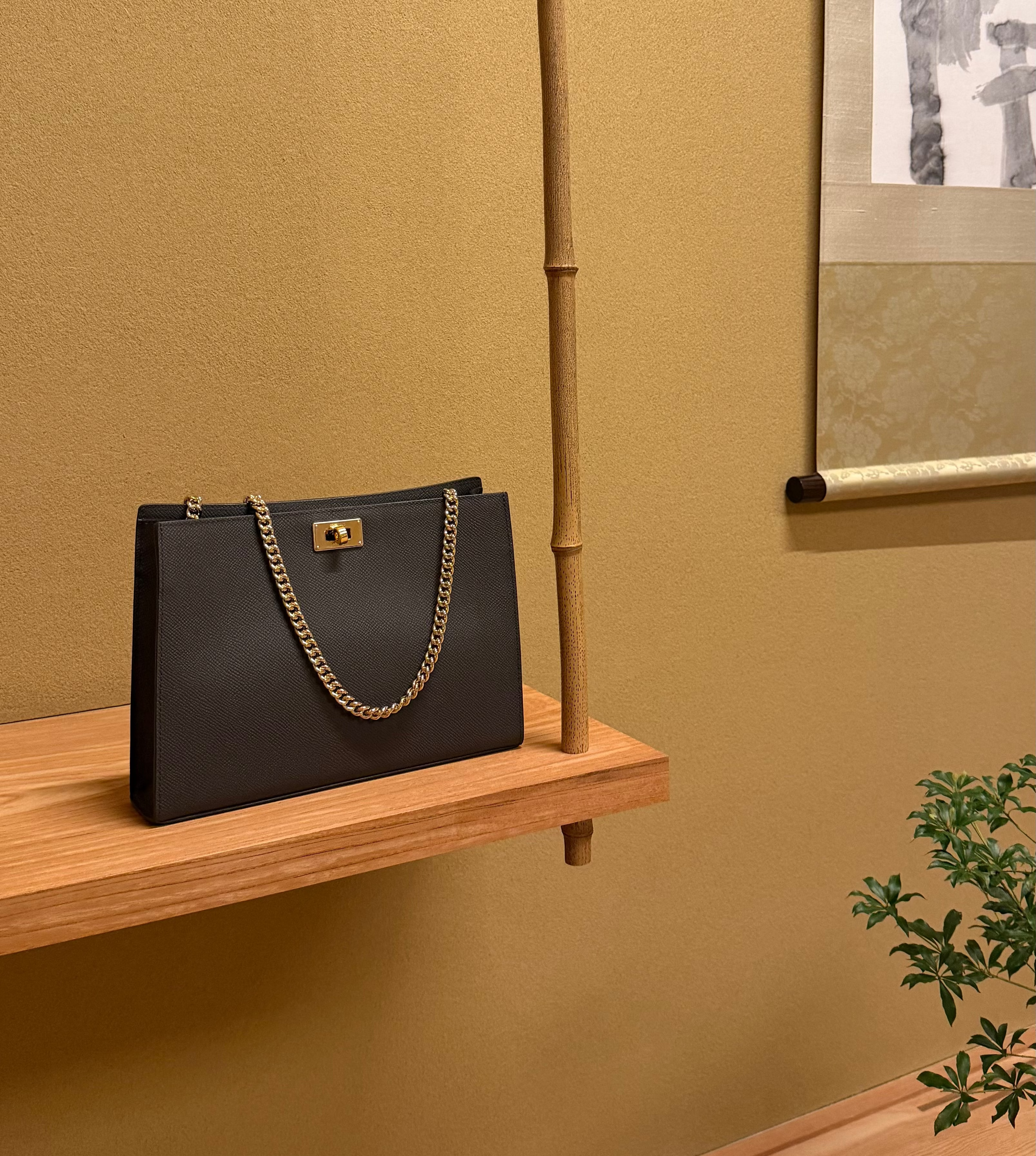 POCHETTE MONTAIGNE ANTHRAZITGRAU