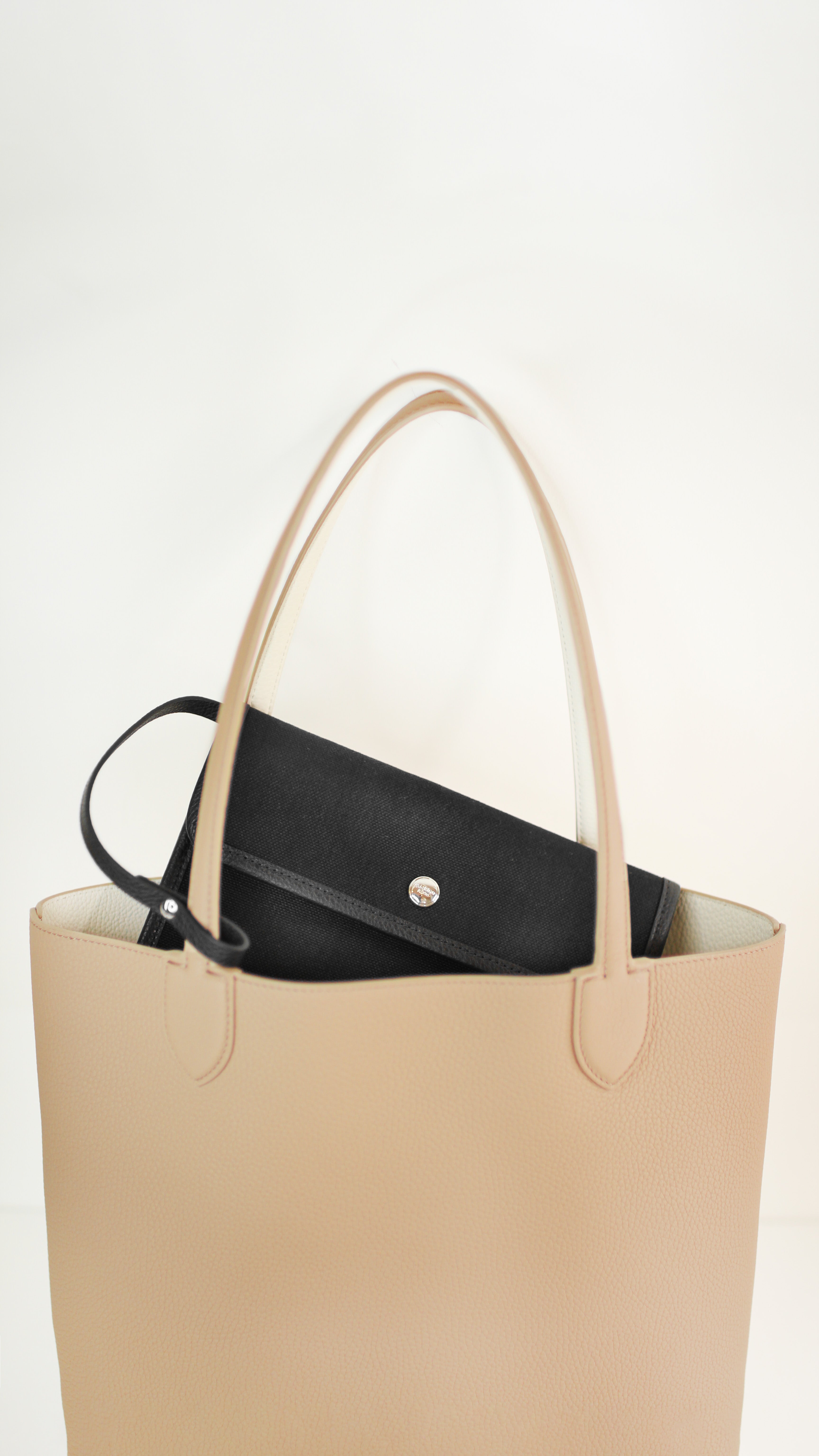 POCHETTE EN TOILE NOIR