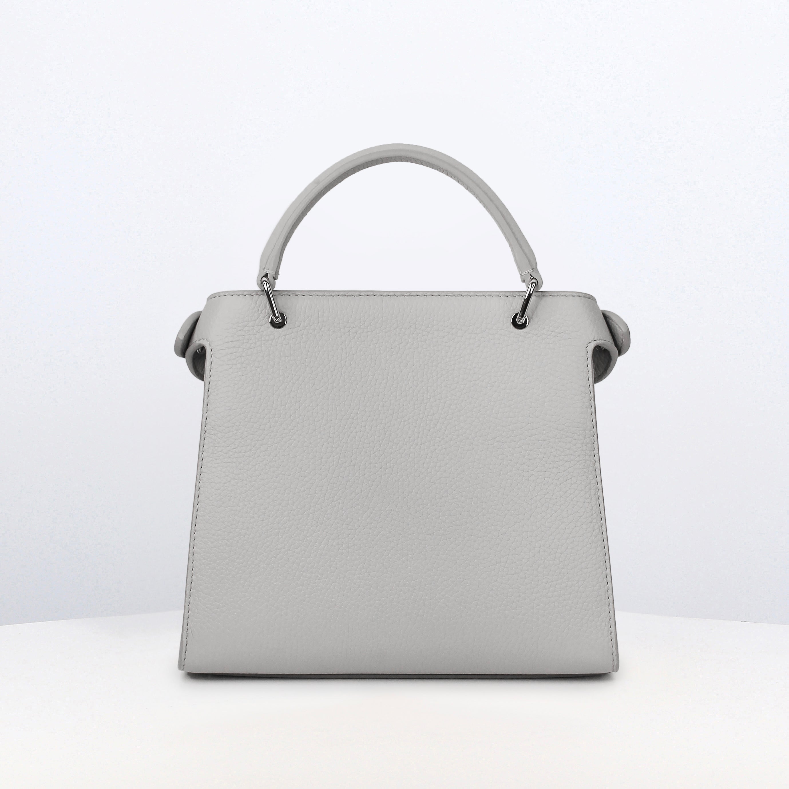 SAC À MAIN EN CUIR LUTECE MINI DUNE