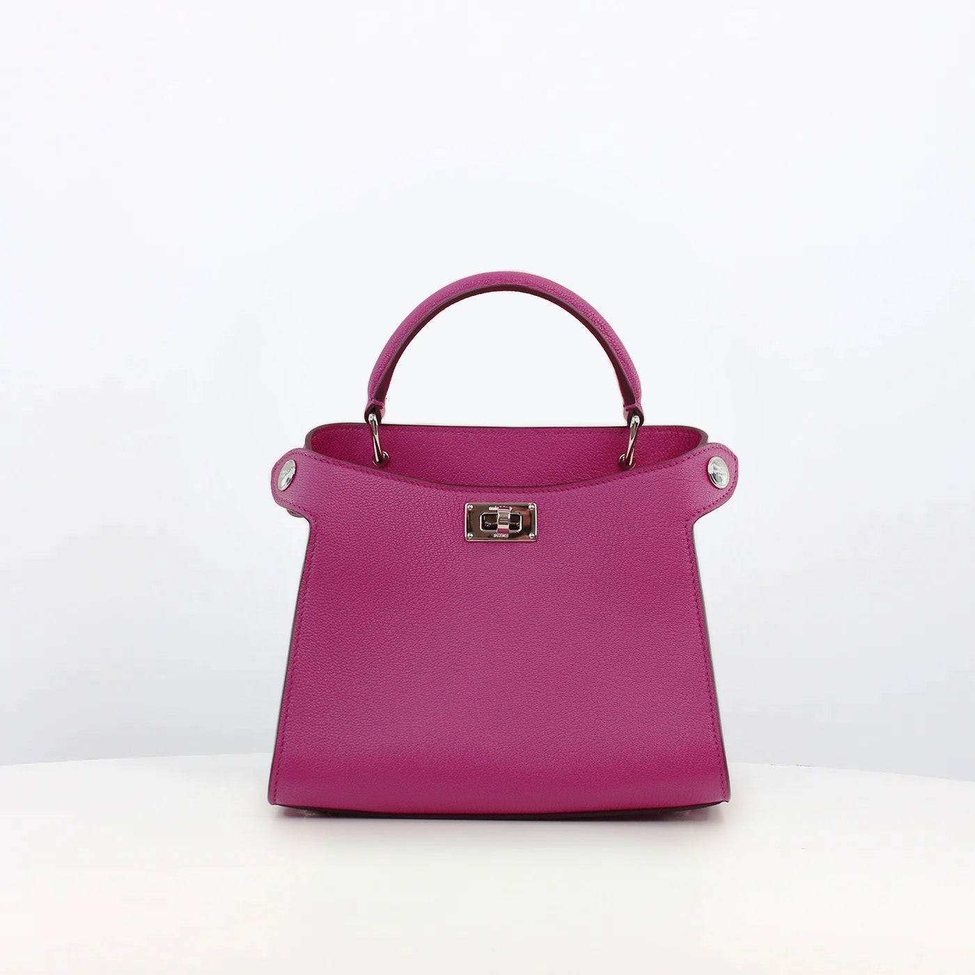 SAC À MAIN EN CUIR LUTÈCE NANO ORCHIDÉE GOATSKIN