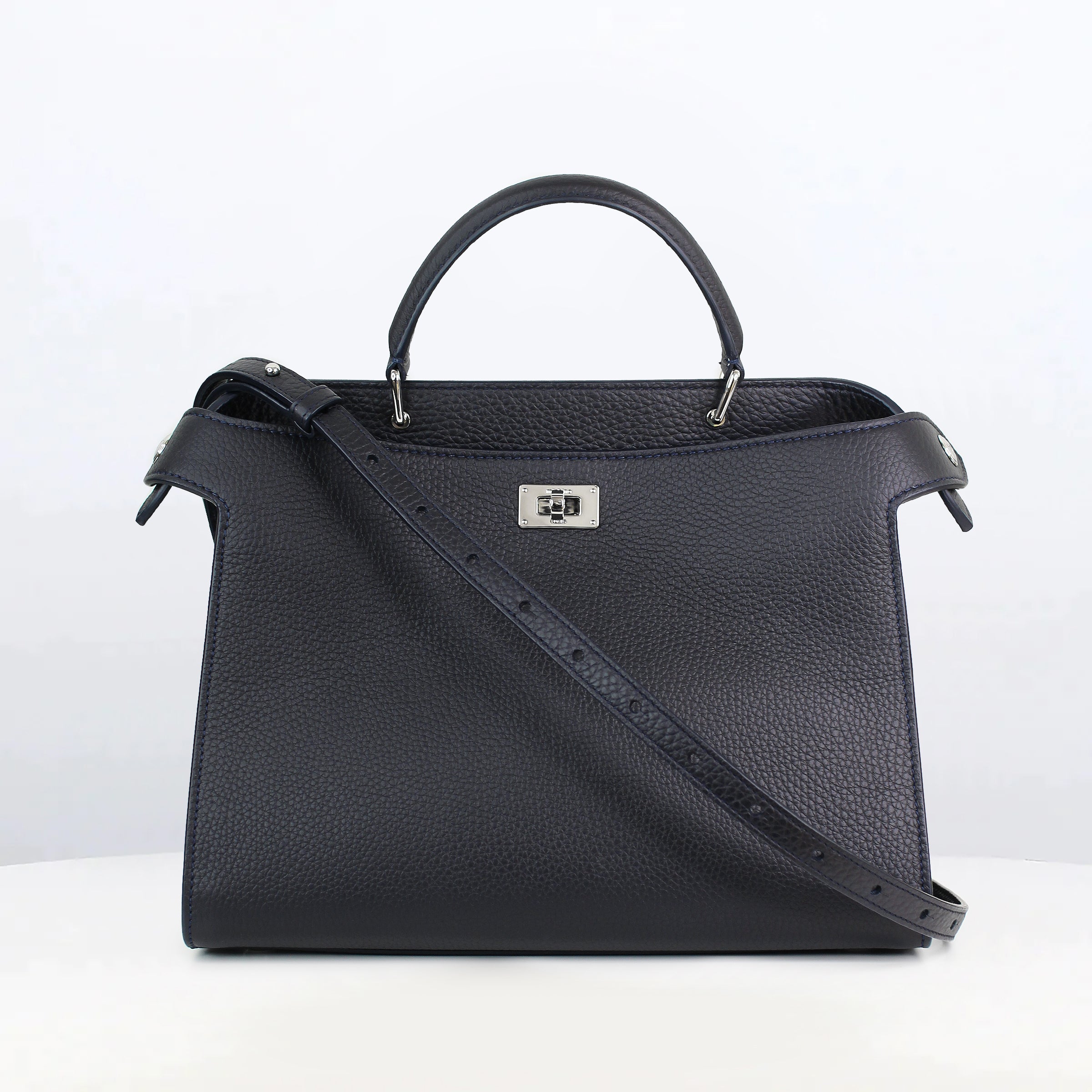 SAC À MAIN EN CUIR LUTECE PM ECLIPSE