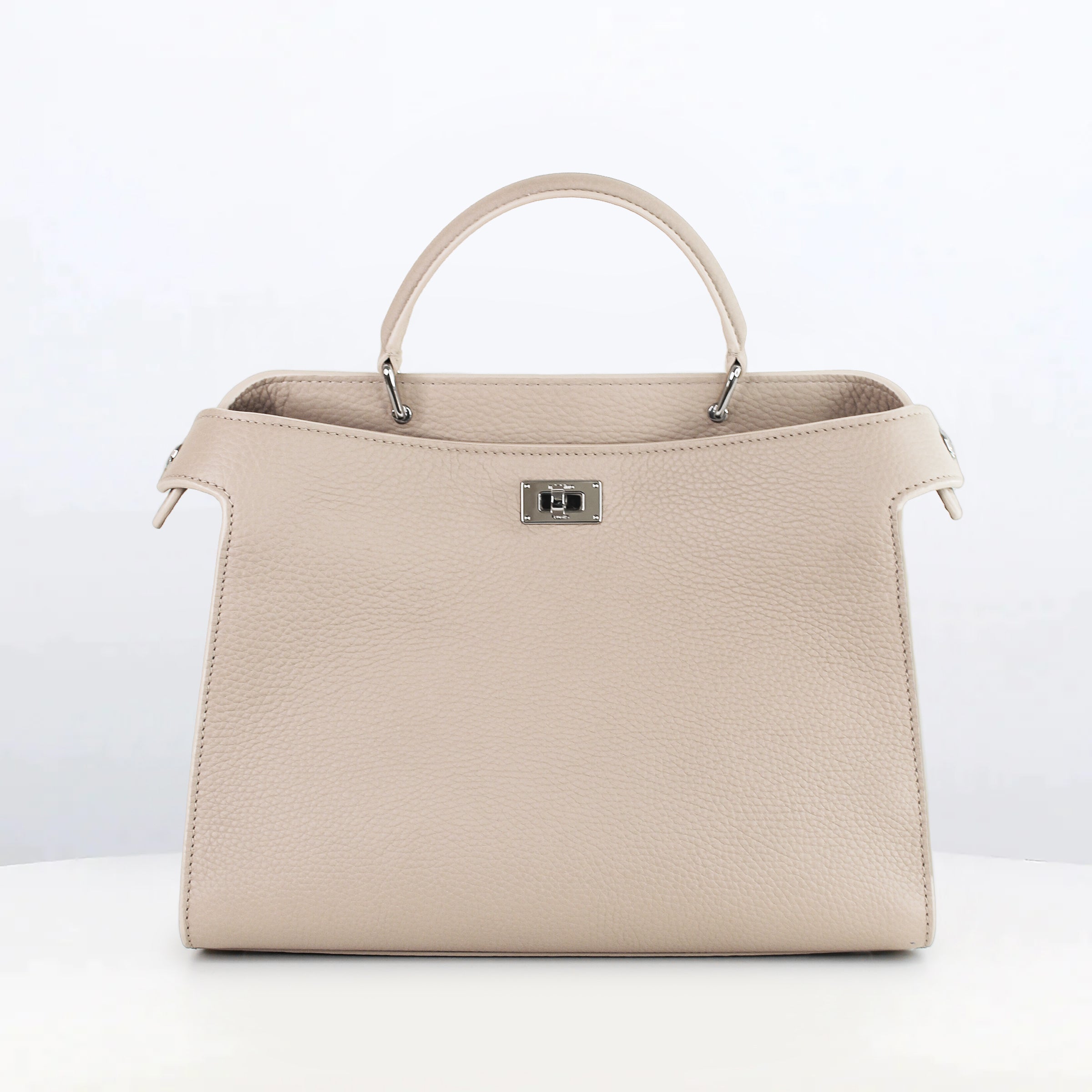 SAC À MAIN EN CUIR LUTECE PM IVOIRE