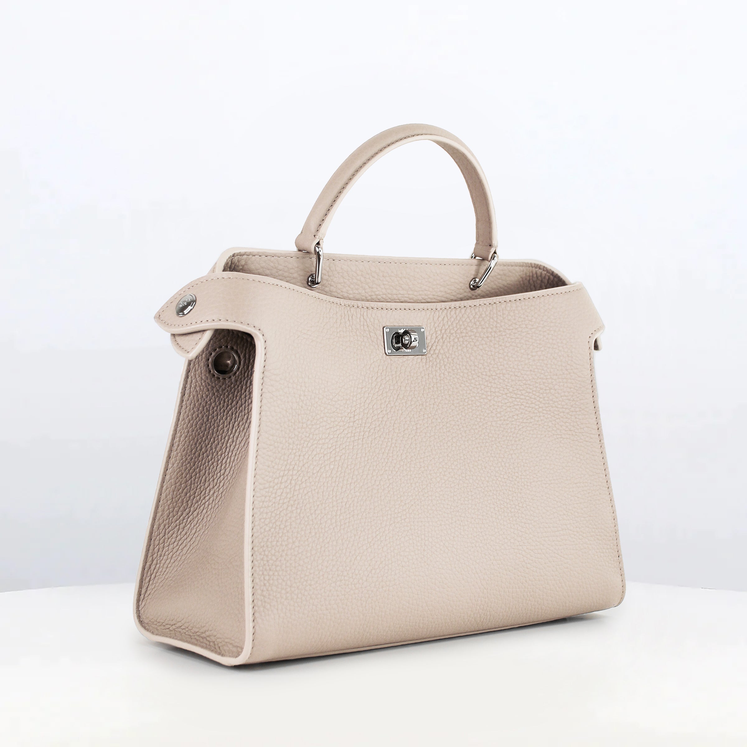 SAC À MAIN EN CUIR LUTECE PM IVOIRE