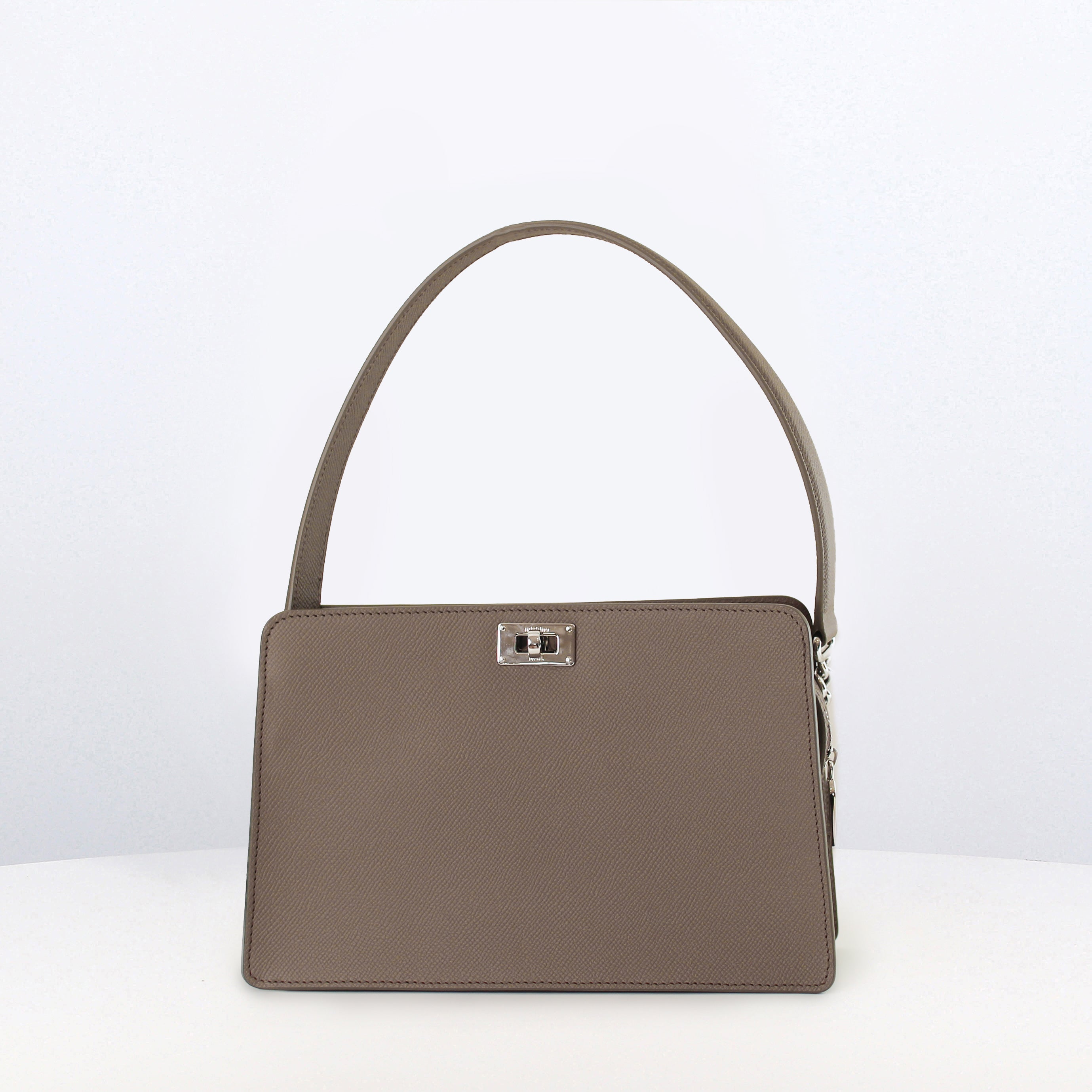 "Archive Event" UNISEX POCHETTE TAUPE