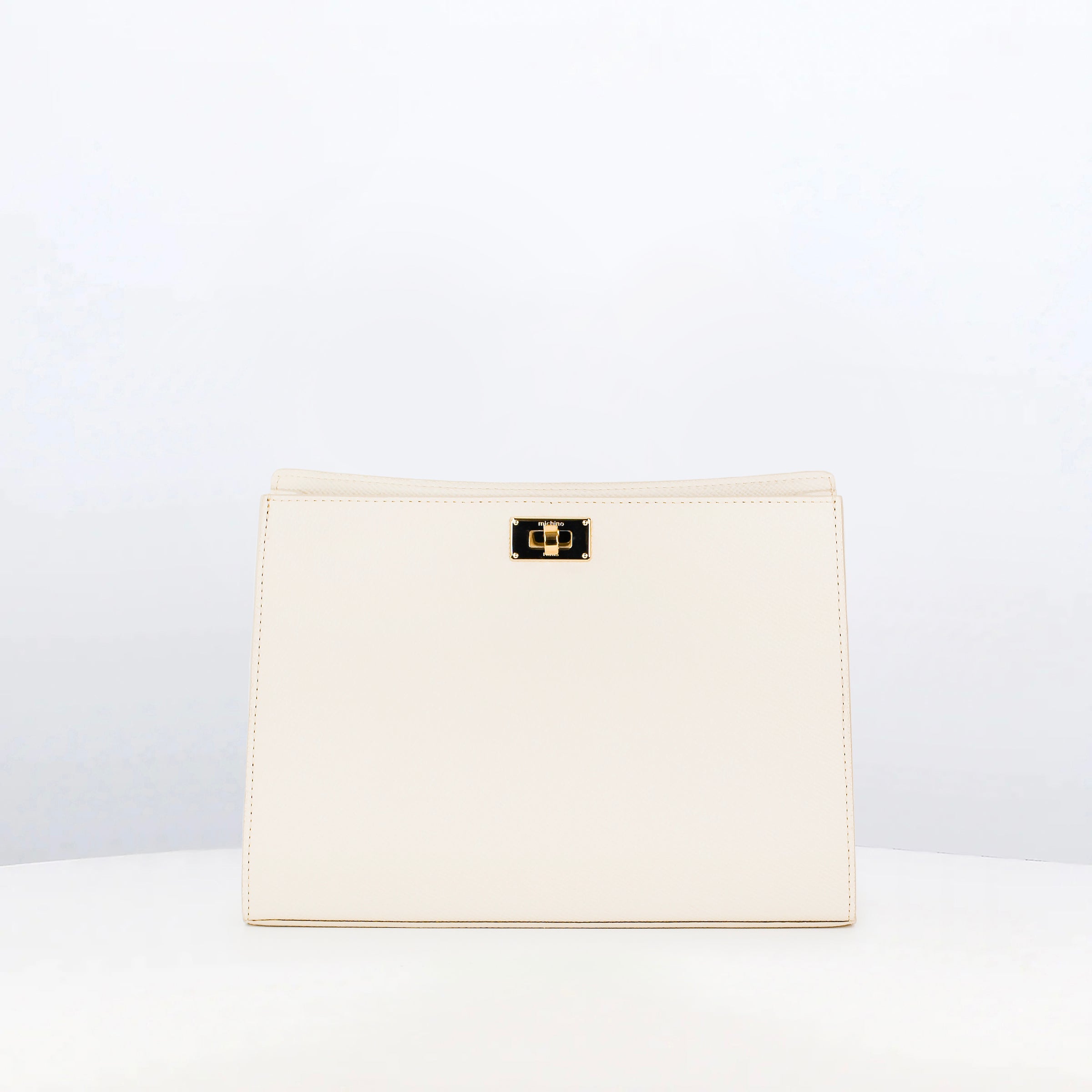 POCHETTE MONTAIGNE AUS LEDER IVOIRE