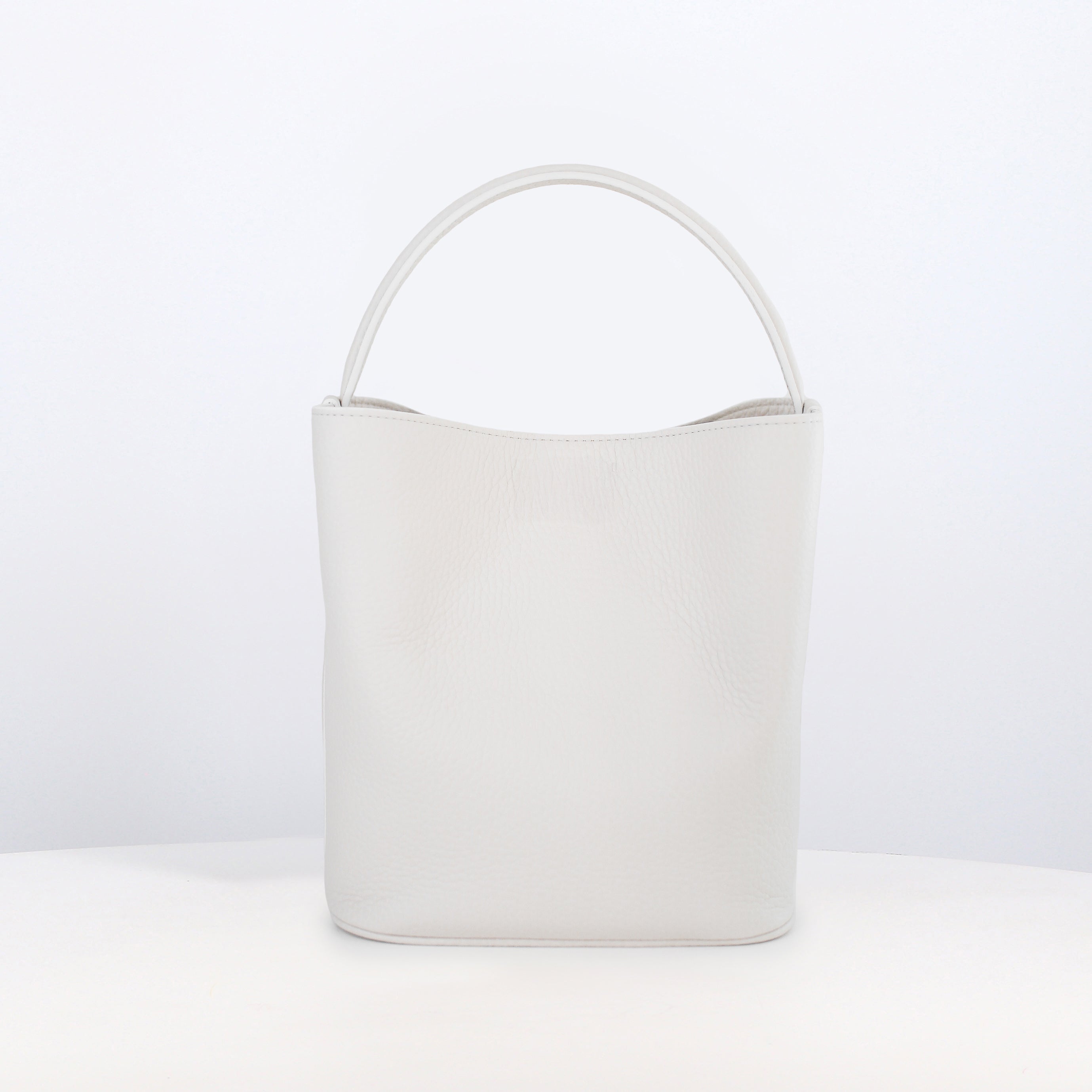 SAC SEAU EN CUIR ODEON MINI CRAIE