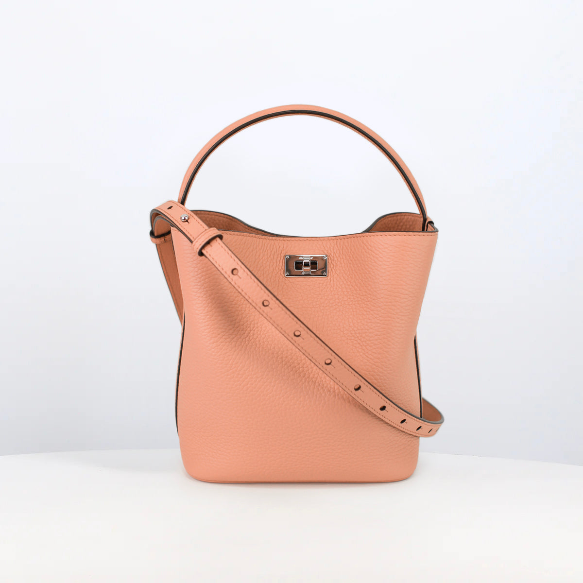 SAC SEAU EN CUIR ODEON MINI TERRACOTTA