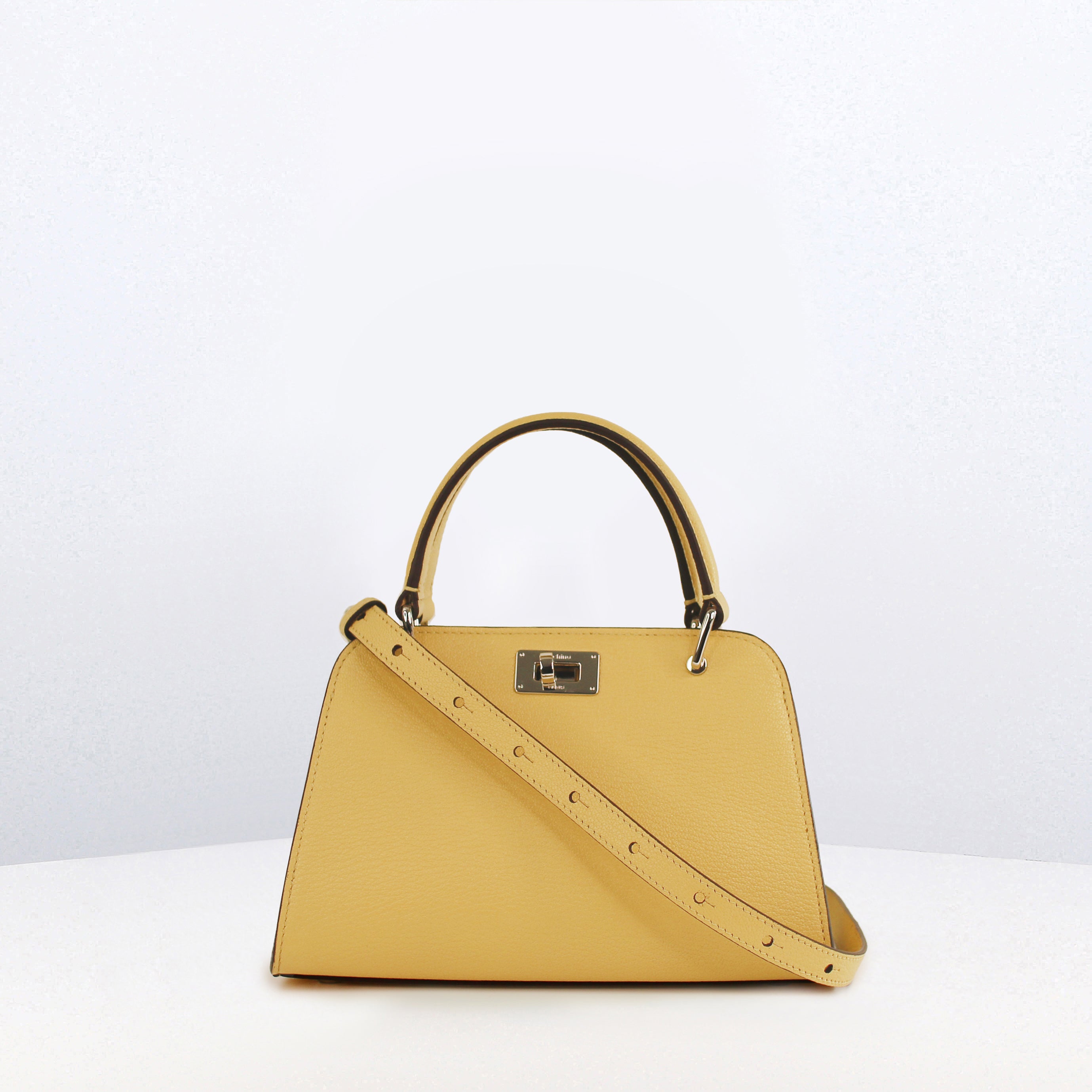 LEATHER HANDBAG OPERA NANO MANGO