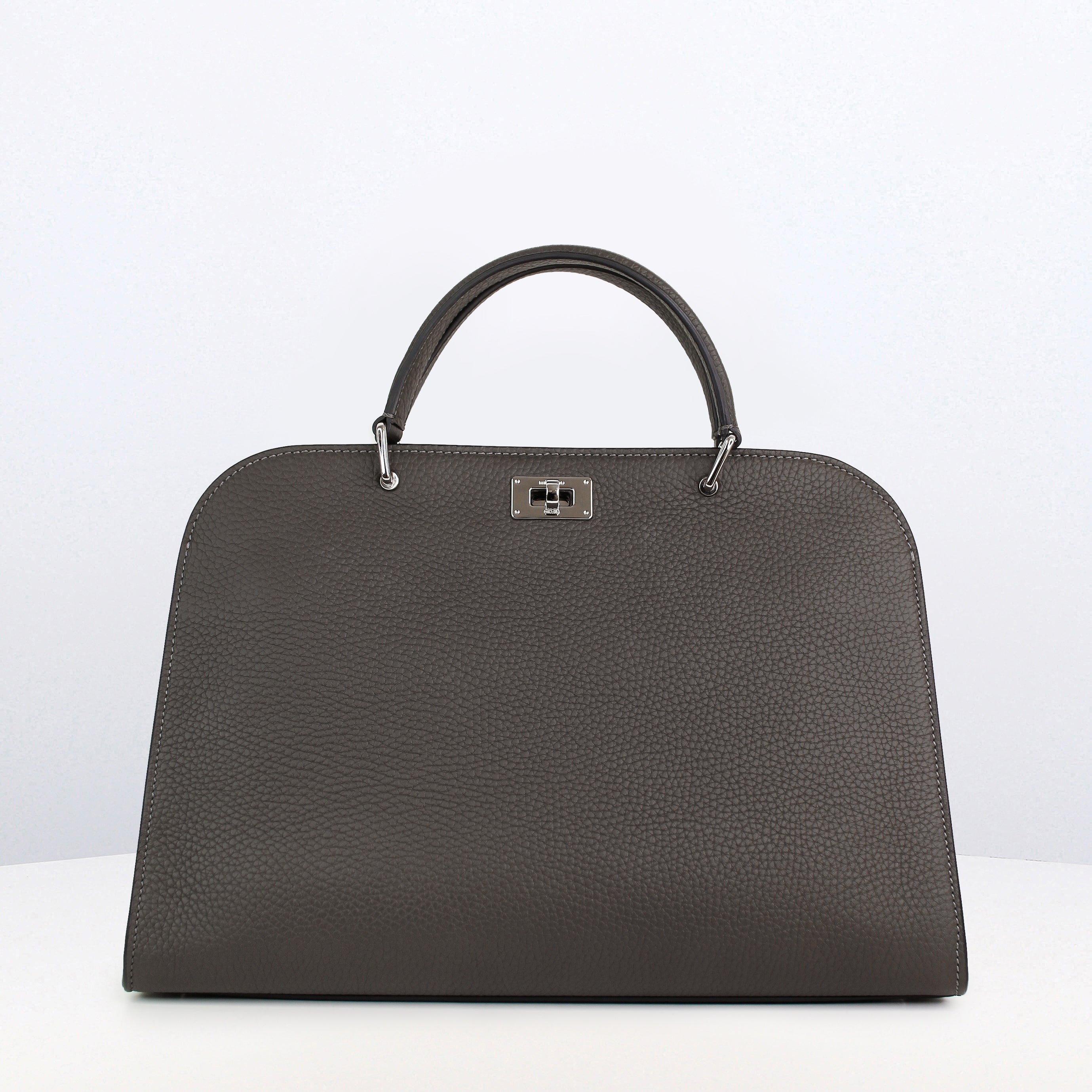 【送料込】michino PARIS_オペラバッグスモールチャコールグレー オペラバッグスモールチャコールグレー – Michino Paris