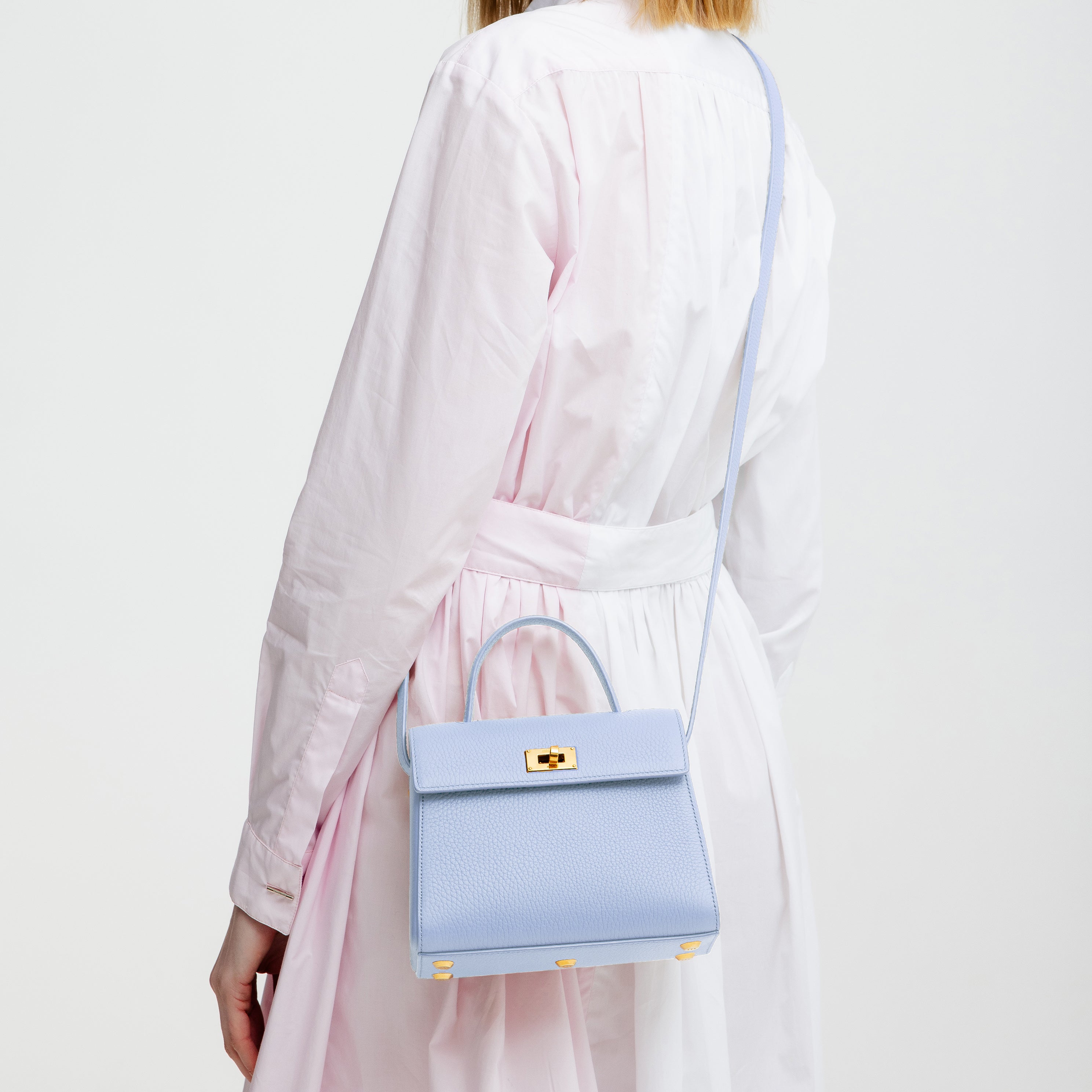 SAC À MAIN EN CUIR PALAIS ROYAL MINI MIST