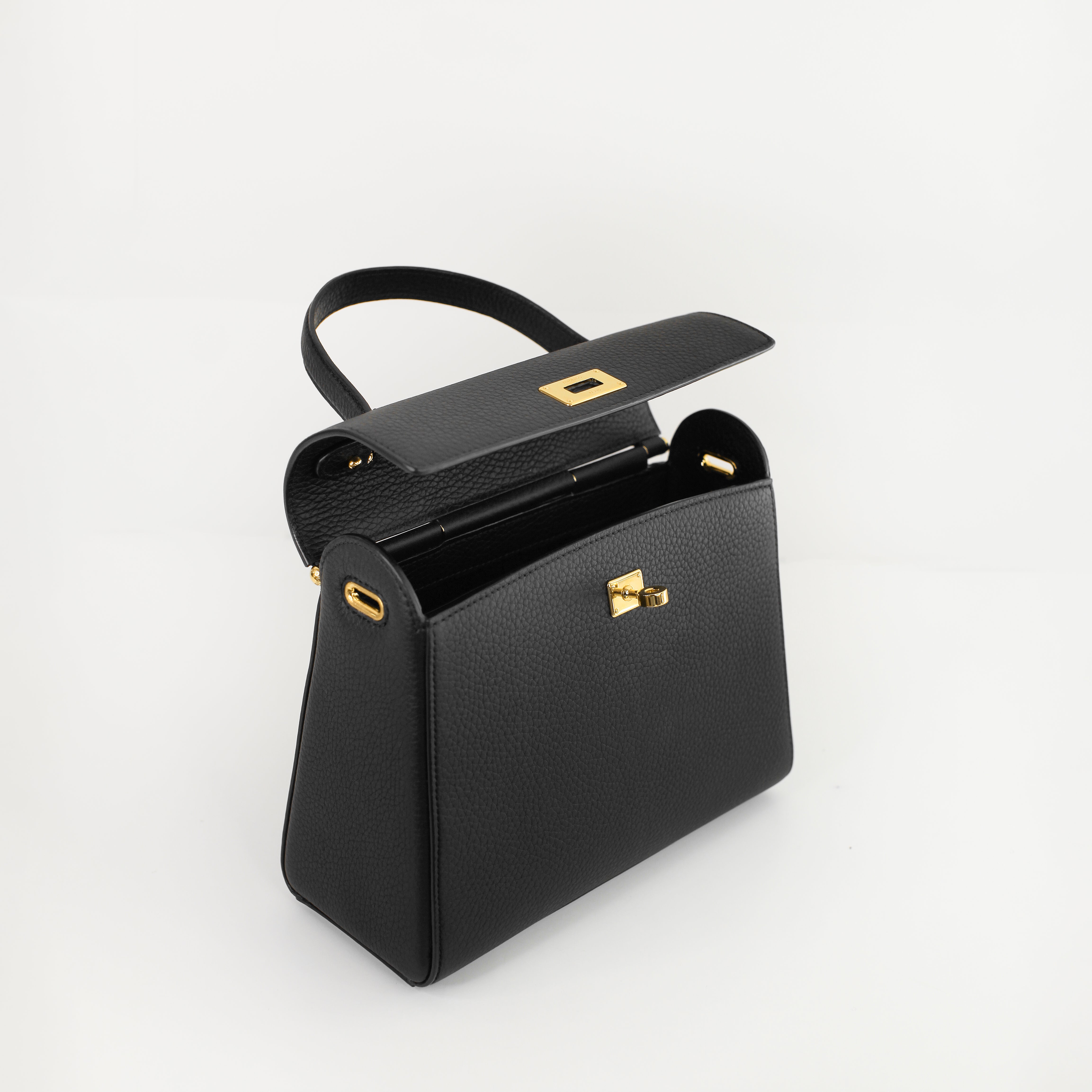 LEATHER HANDBAG PALAIS ROYAL PM ECLIPSE