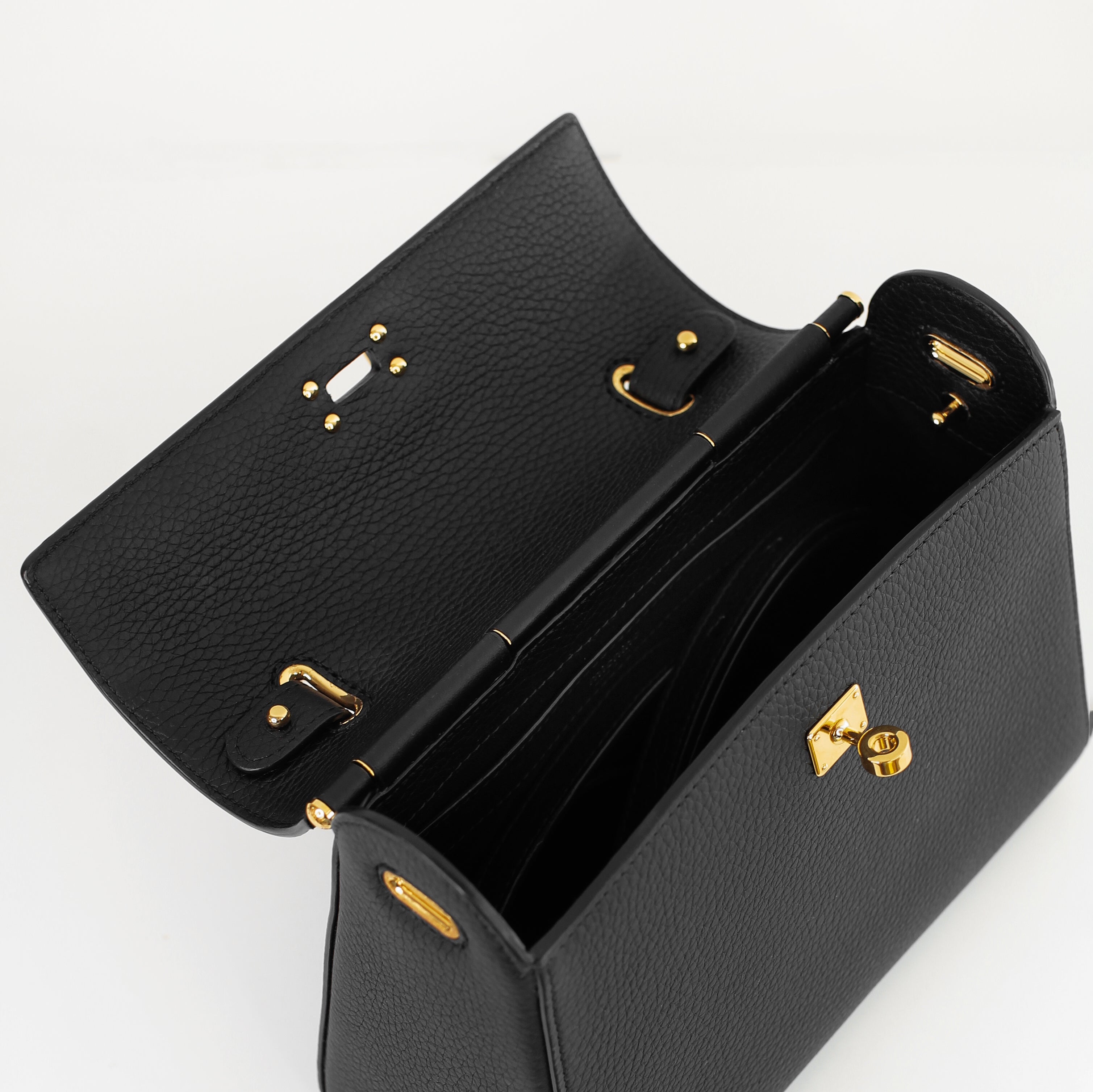 LEATHER HANDBAG PALAIS ROYAL PM ECLIPSE
