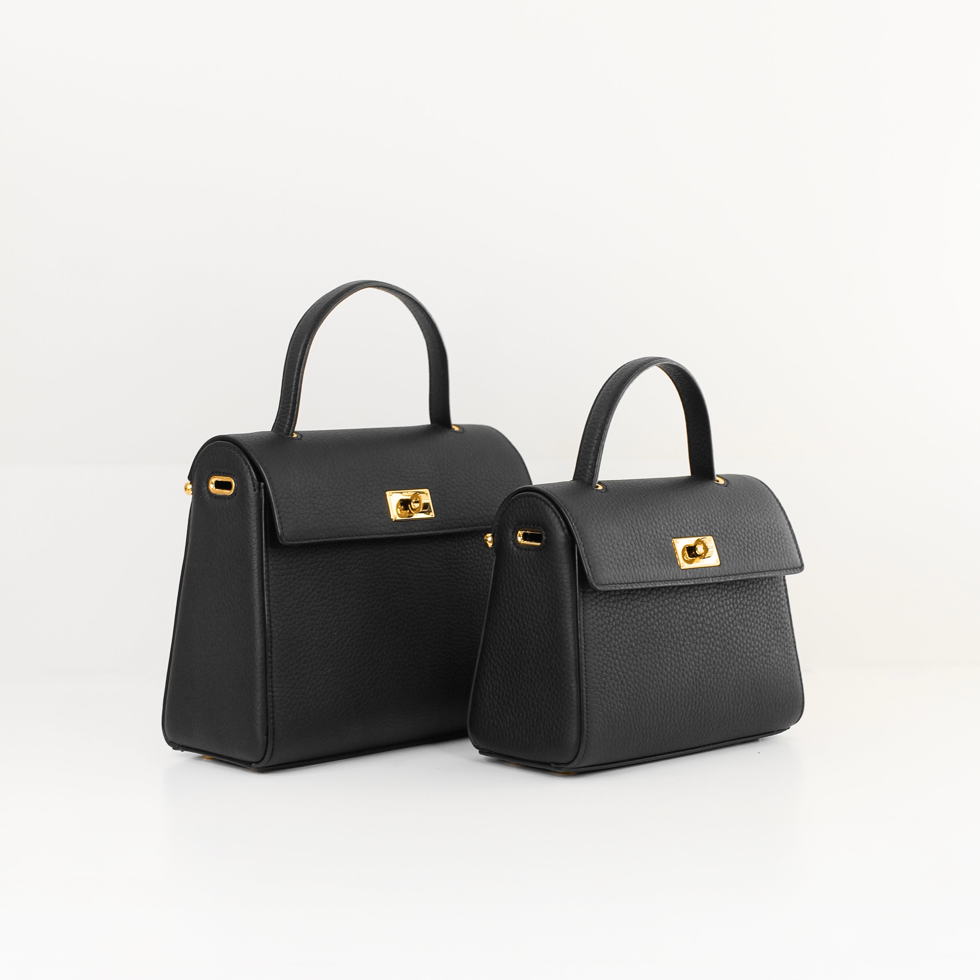 LEATHER HANDBAG PALAIS ROYAL PM ECLIPSE