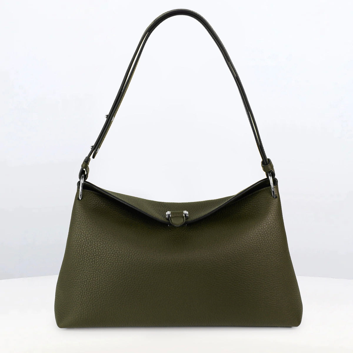 PASSY PM HYBRID HOBO LEDERHANDTASCHE KHAKI