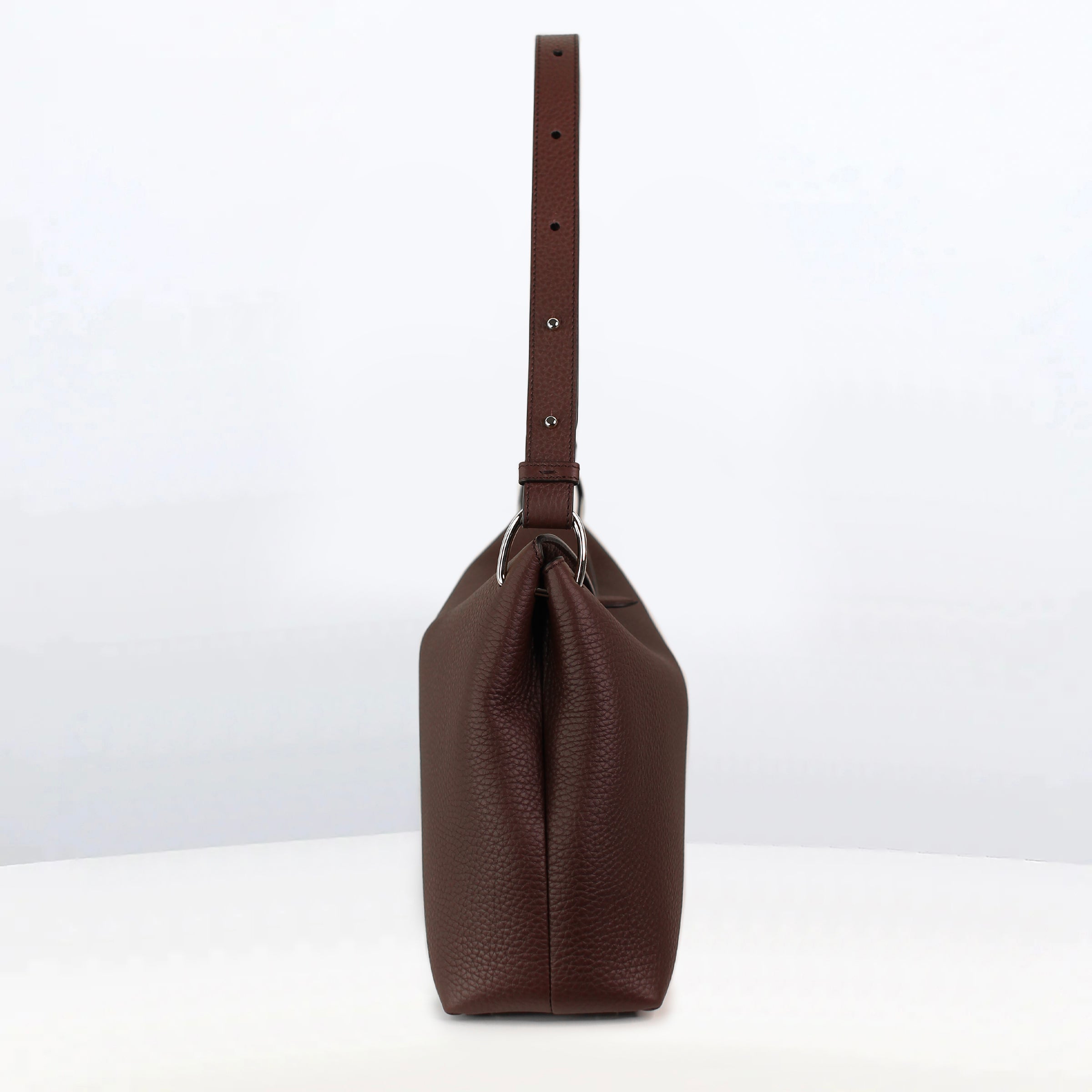 PASSY PM HYBRID HOBO LEDERHANDTASCHE PRUNE