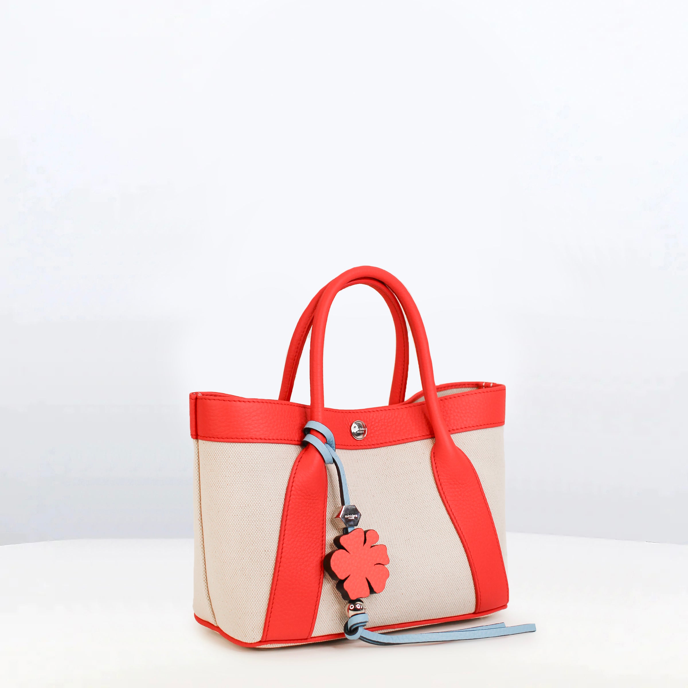 SAC CABAS EN TOILE SEINE20 GERANIUM