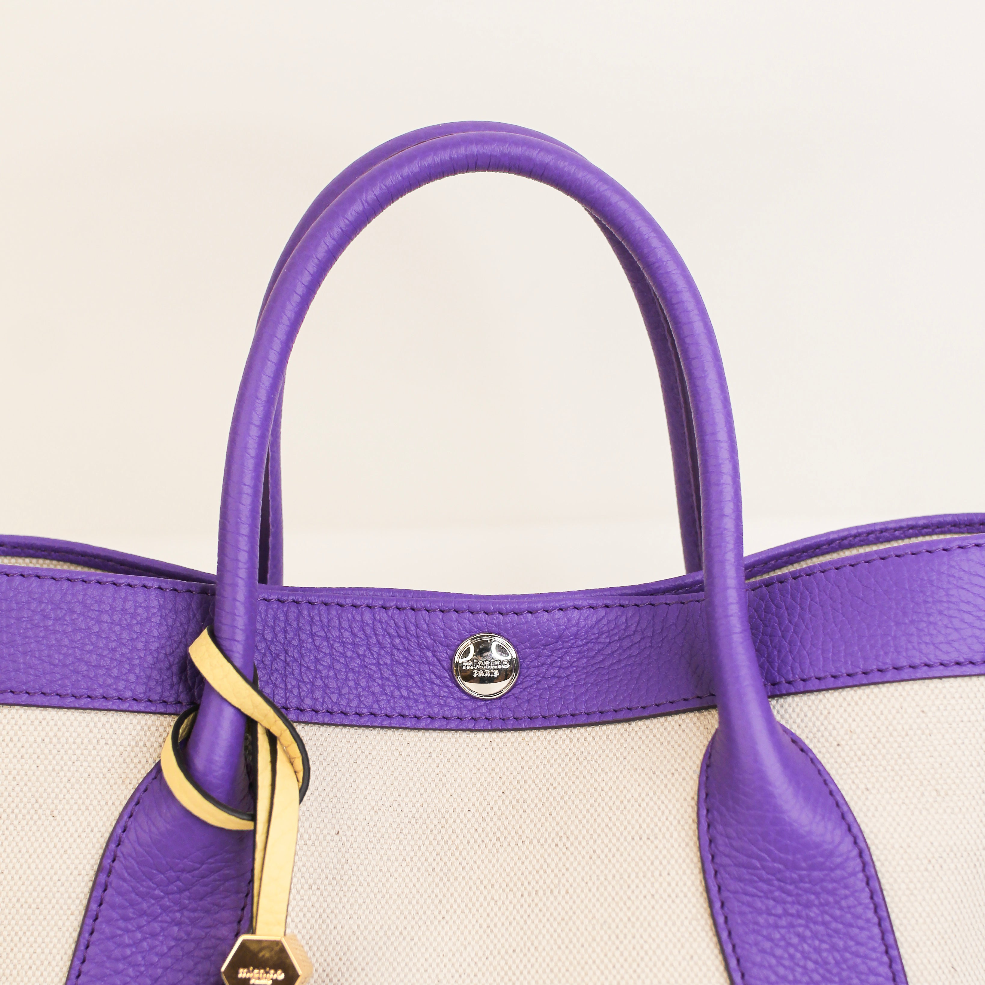 SAC CABAS EN TOILE SEINE 20 MOKIHANA BERRY