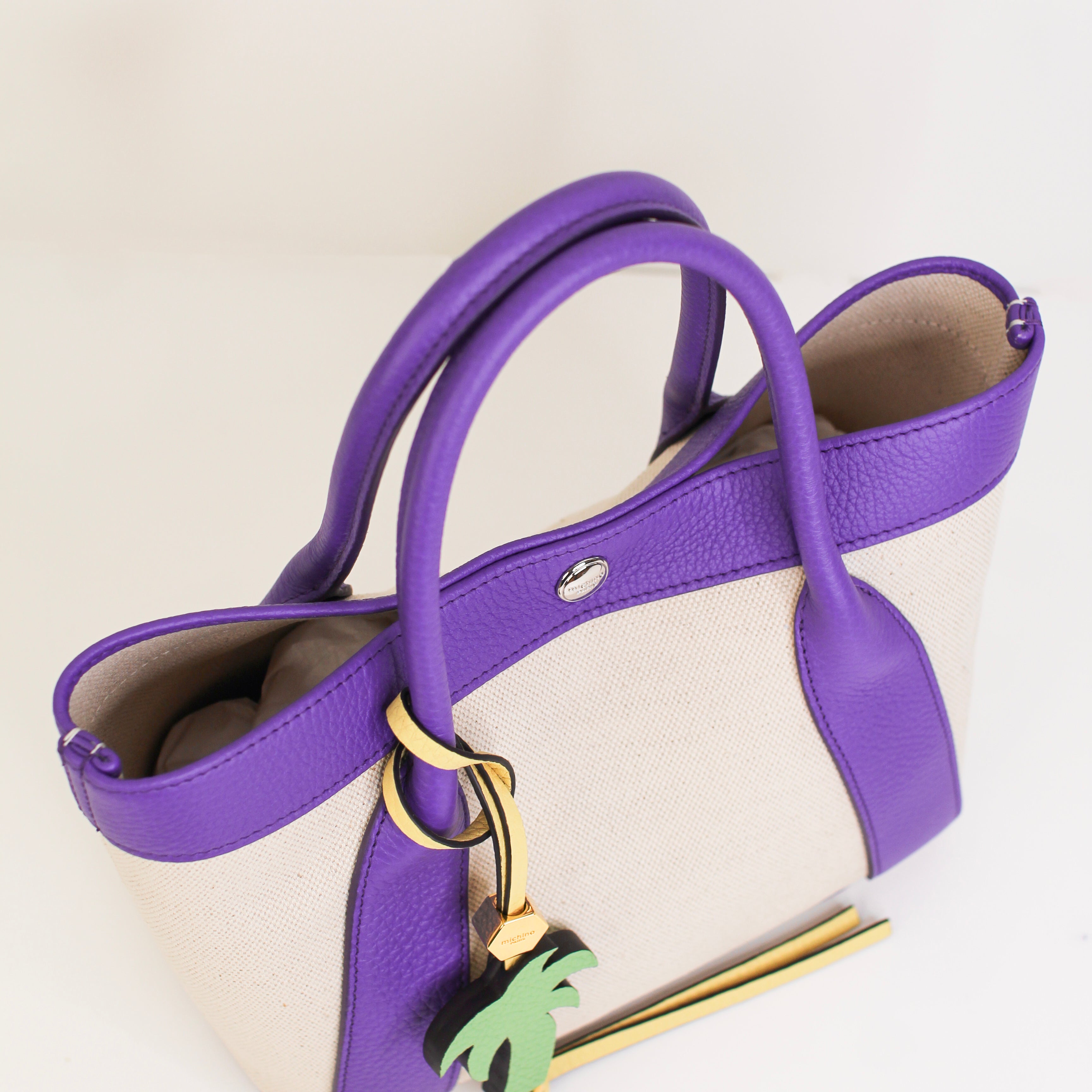 SAC CABAS EN TOILE SEINE 20 MOKIHANA BERRY