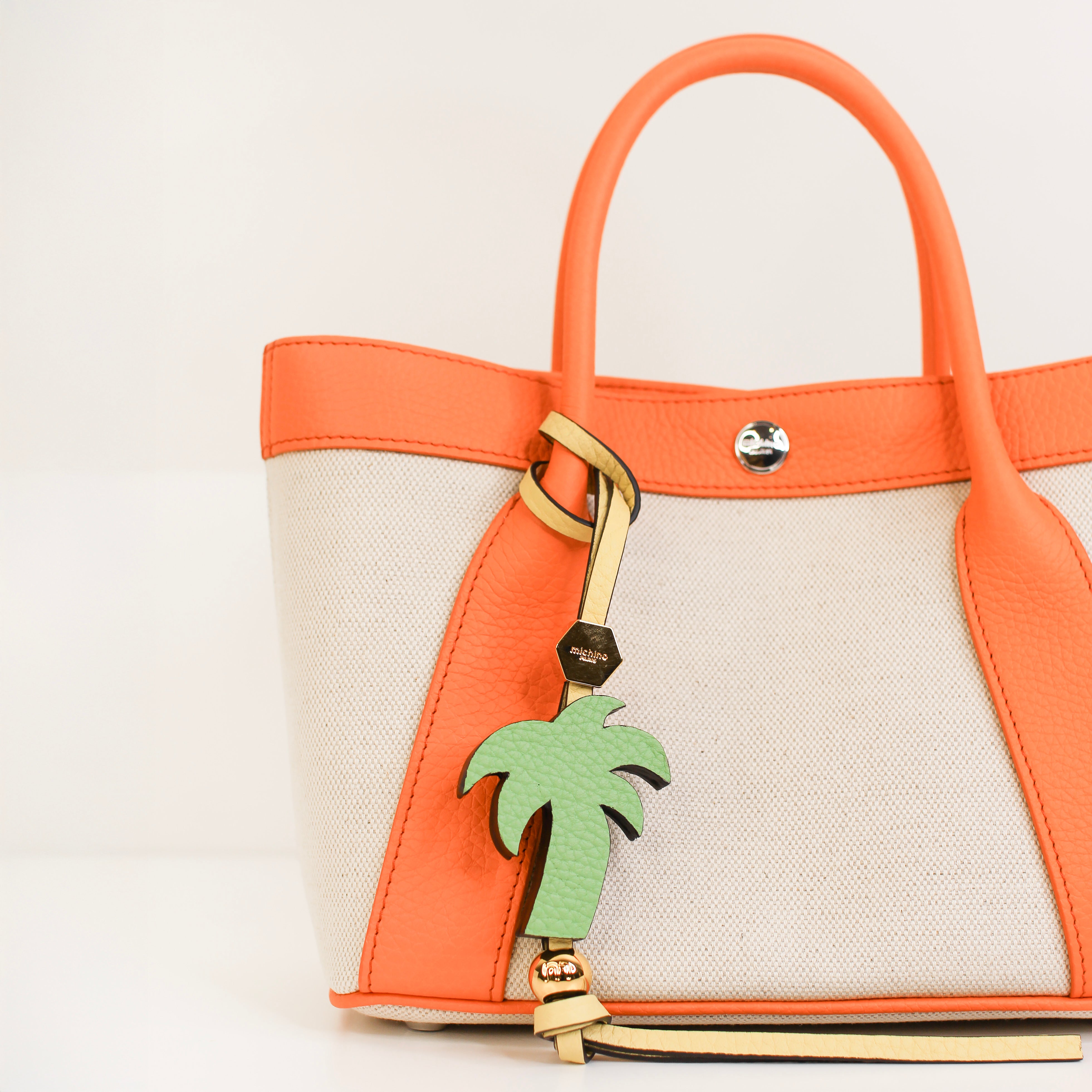 SAC CABAS EN TOILE SEINE 20 ORANGE