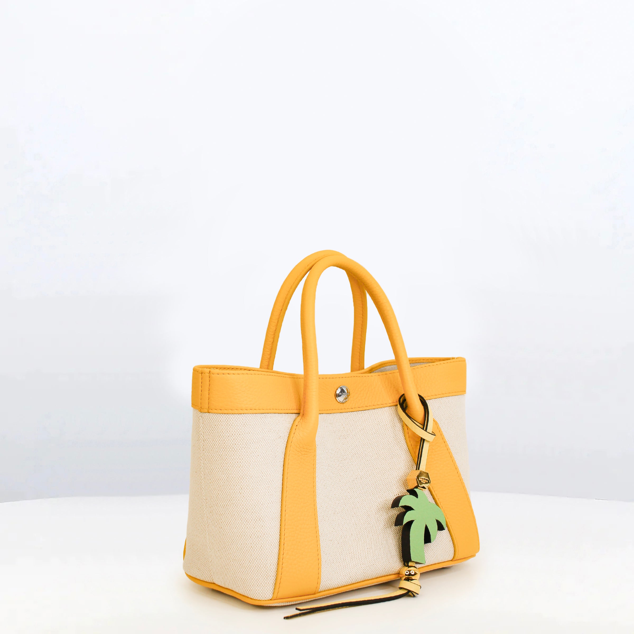SAC CABAS EN TOILE SEINE20 SUNNY YELLOW