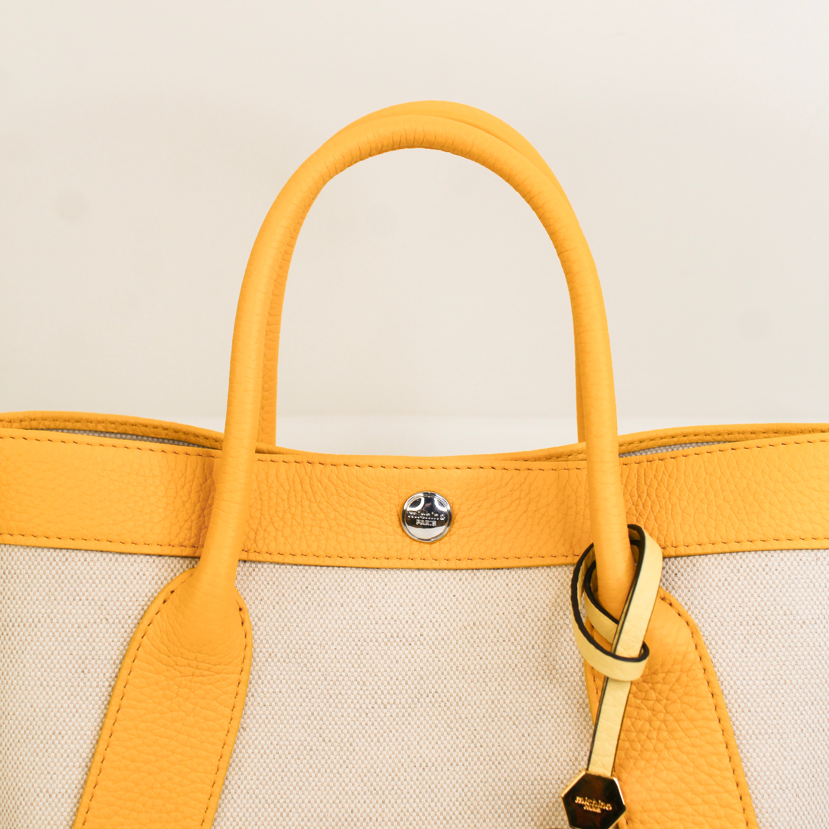 SAC CABAS EN TOILE SEINE20 SUNNY YELLOW