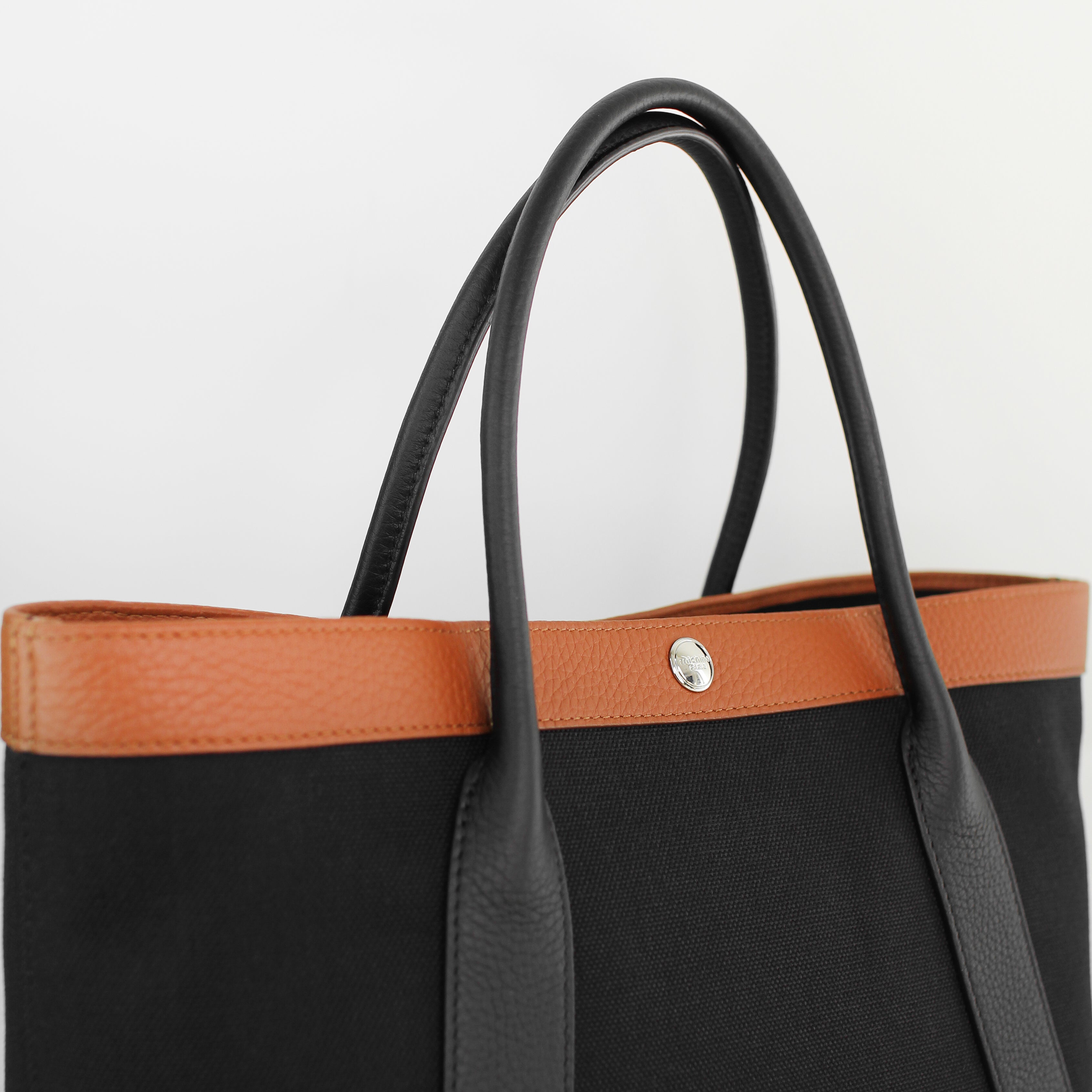 SAC CABAS EN TOILE SEINE30 GOLD