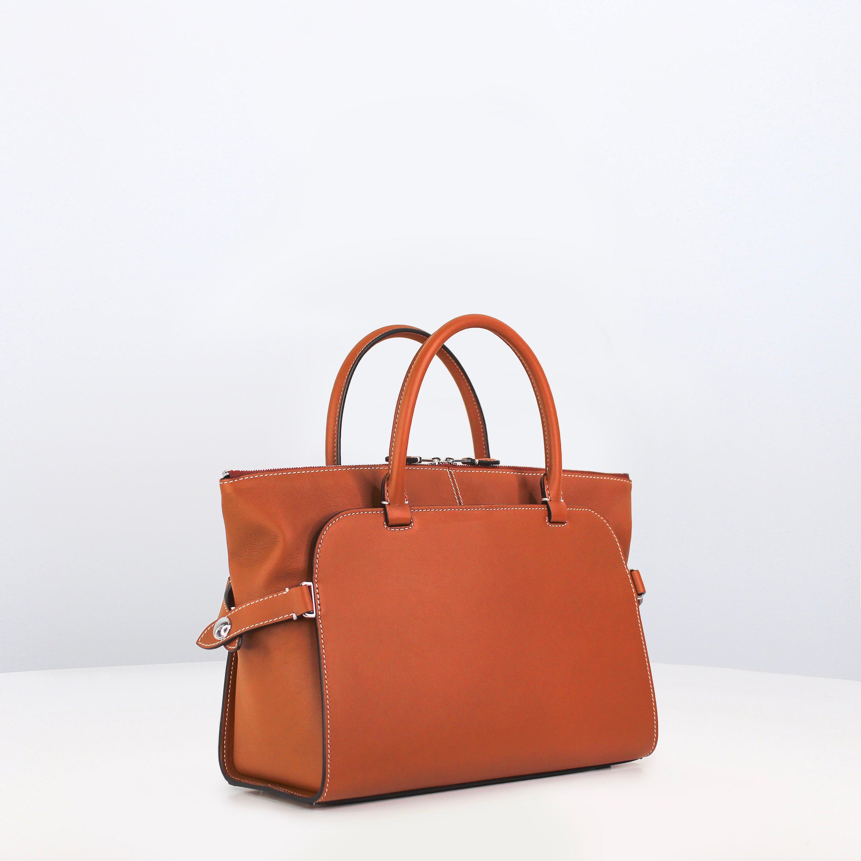 SAC À MAIN EN CUIR SEPTIÈME MINI GOLD