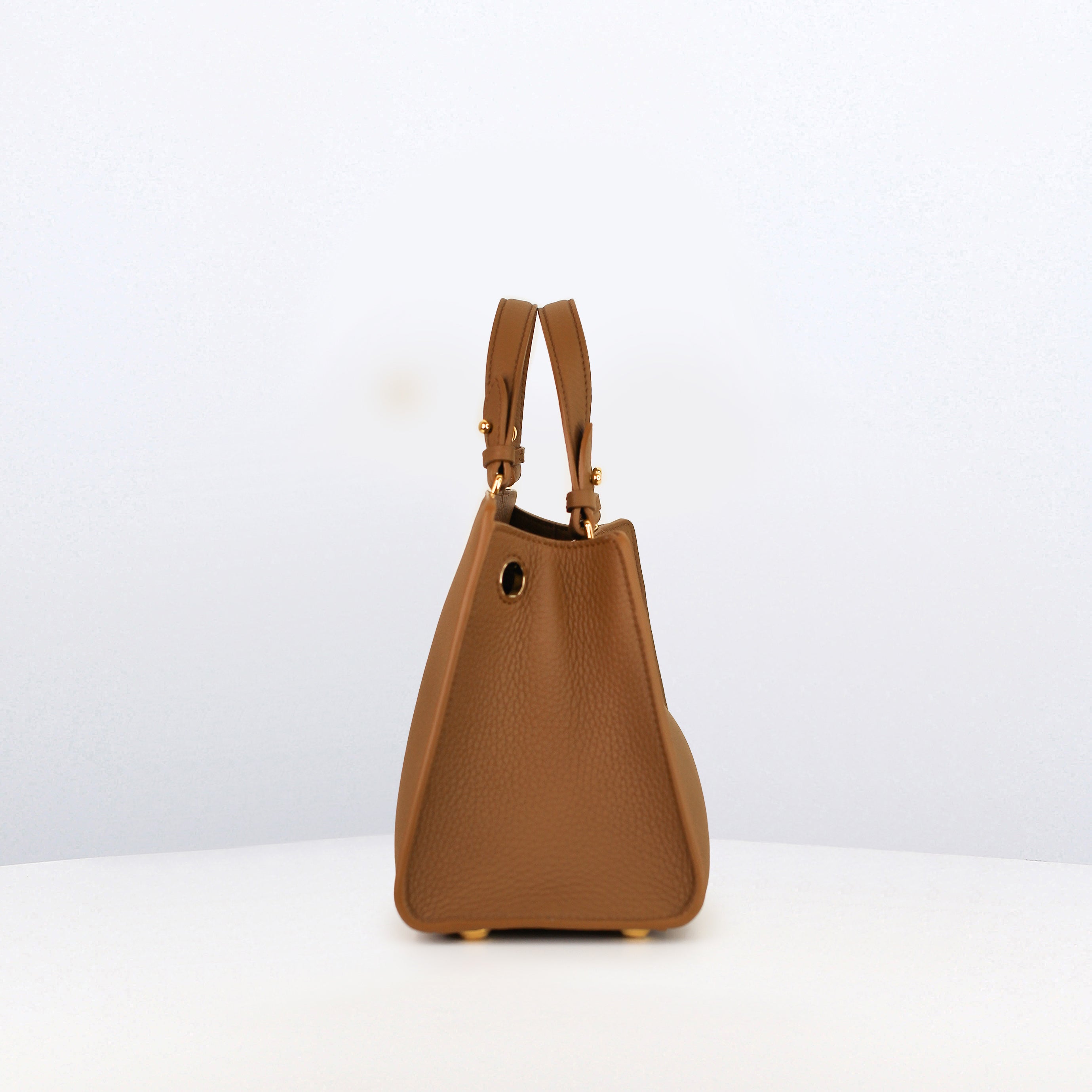 SAC A MAIN EN CUIR TROCADERO NOISETTE