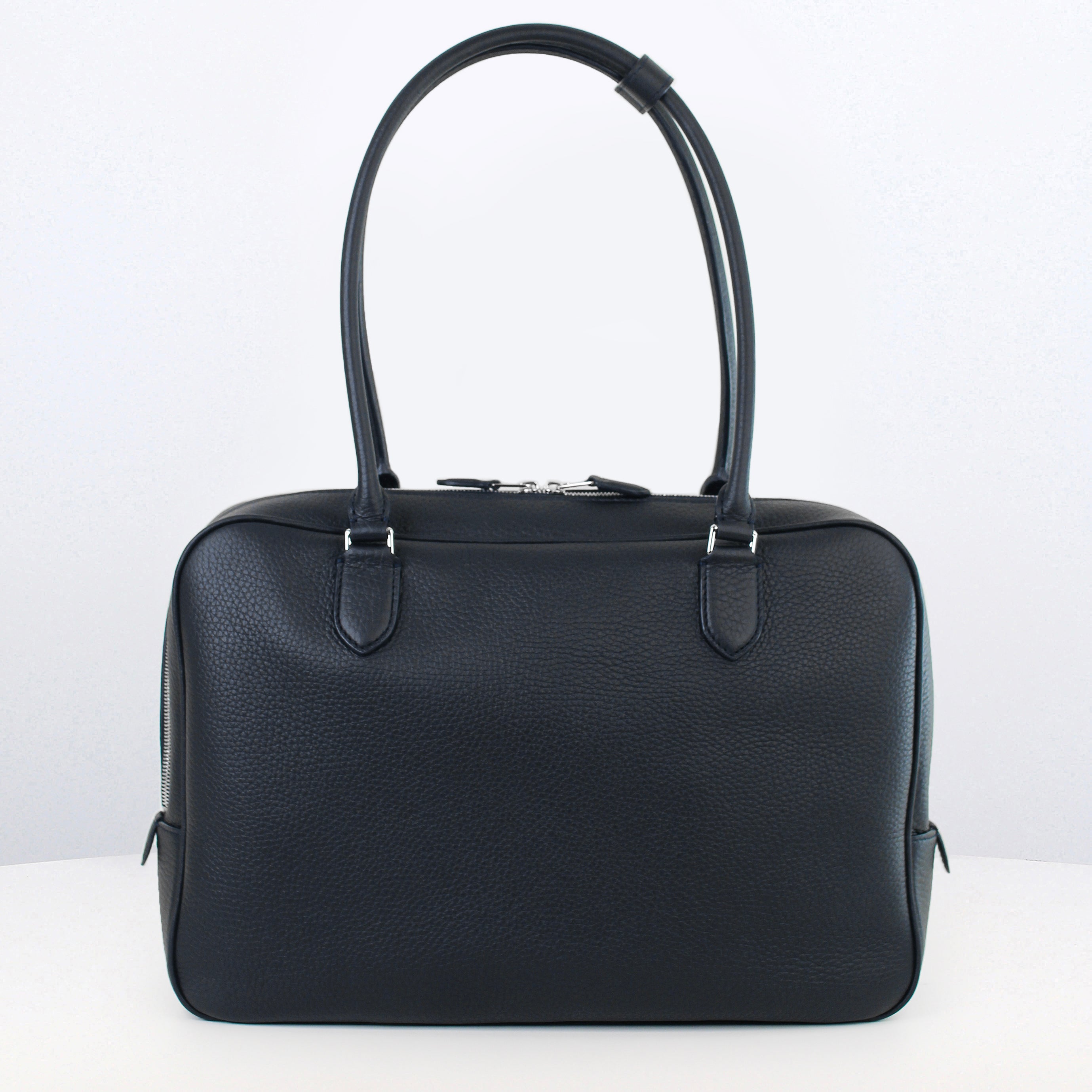 SAC À MAIN EN CUIR BOSTON TUILERIES MM ECLIPSE