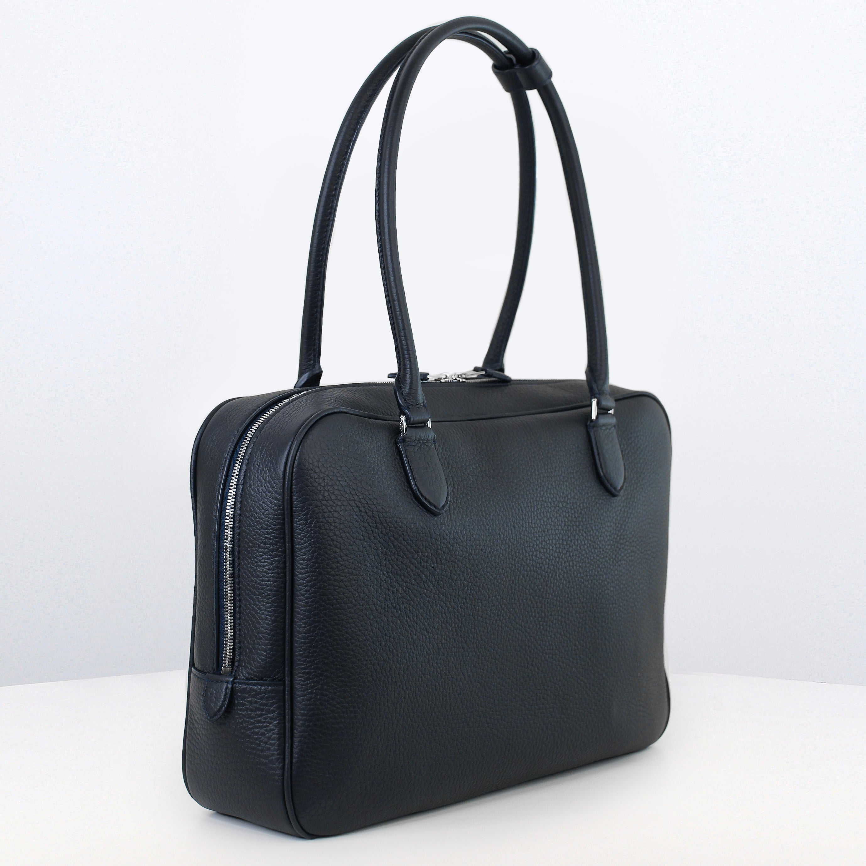 SAC À MAIN EN CUIR BOSTON TUILERIES MM ECLIPSE