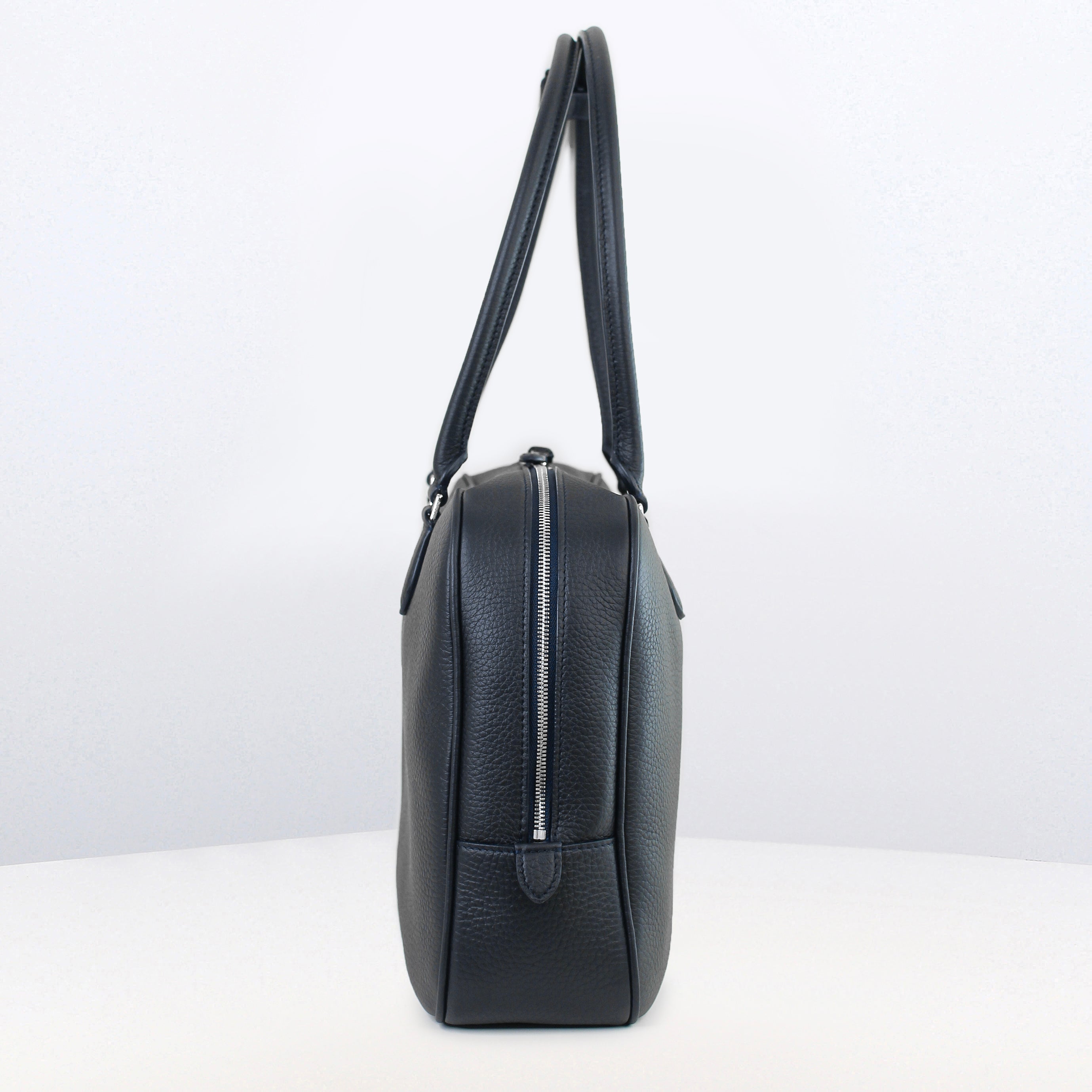 SAC À MAIN EN CUIR BOSTON TUILERIES MM ECLIPSE