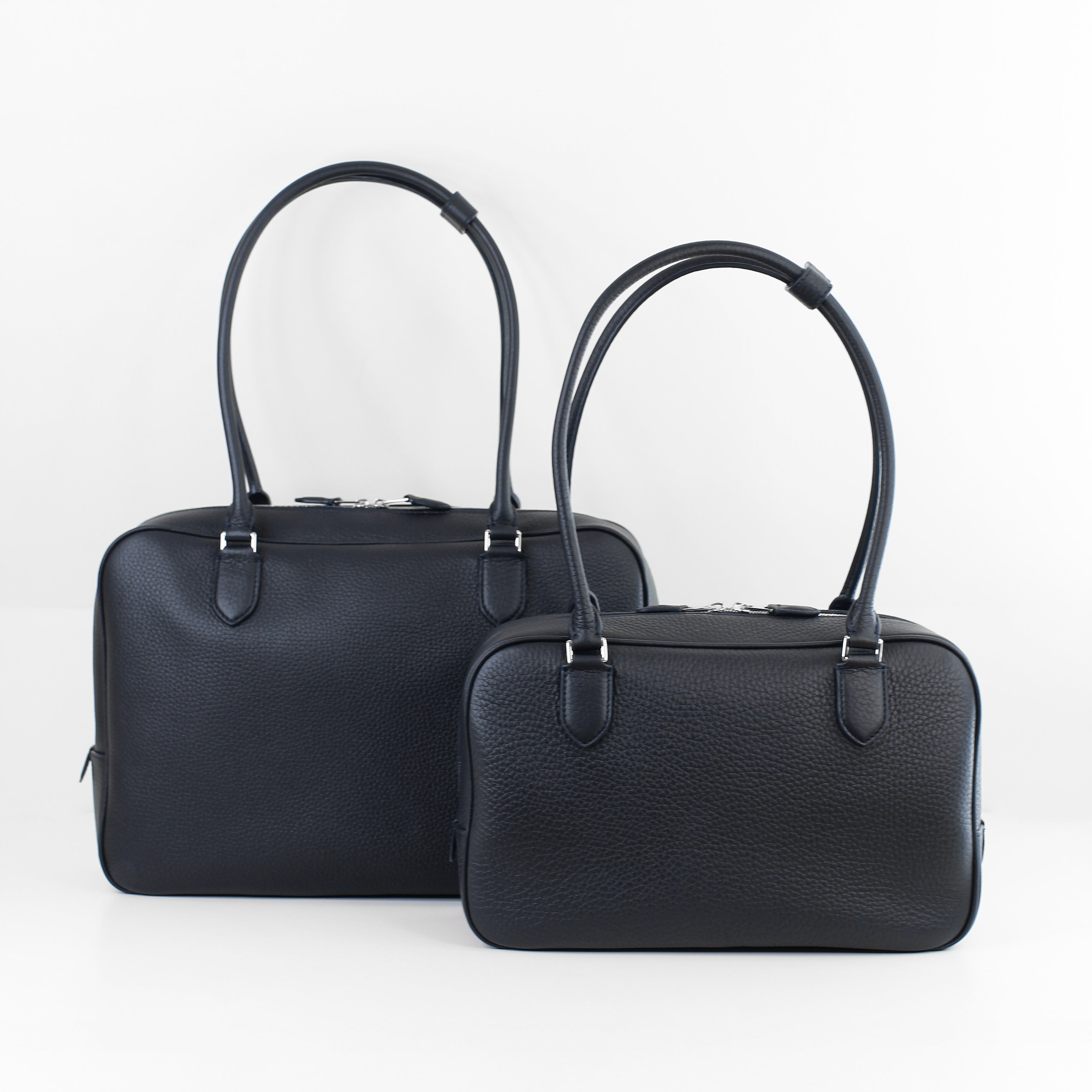 SAC À MAIN EN CUIR BOSTON TUILERIES MM ECLIPSE