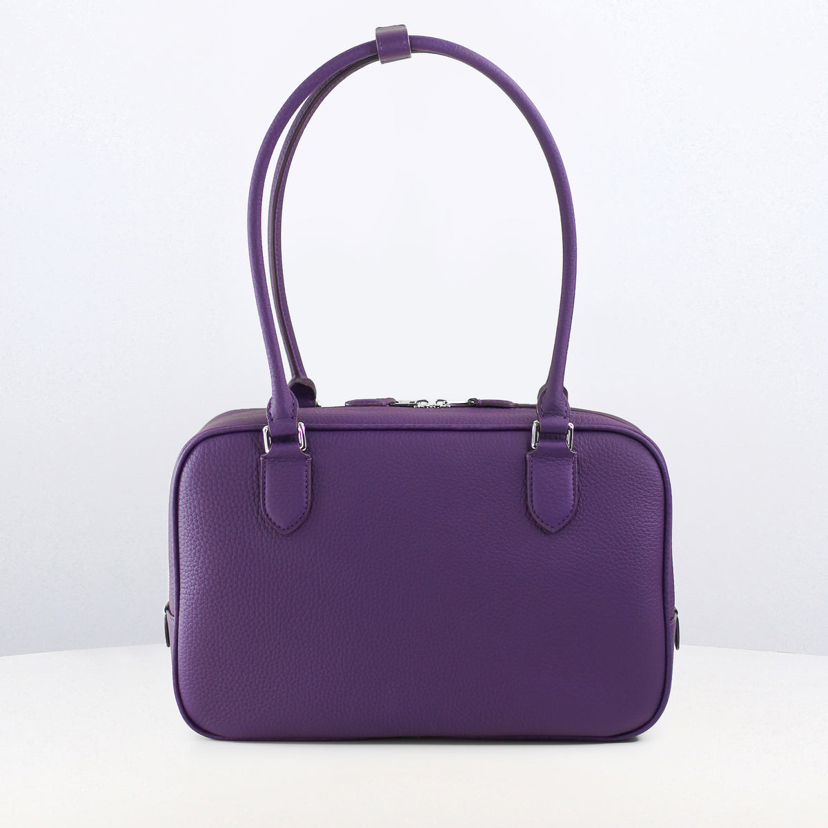 SAC À MAIN EN CUIR BOSTON TUILERIES PM IRIS