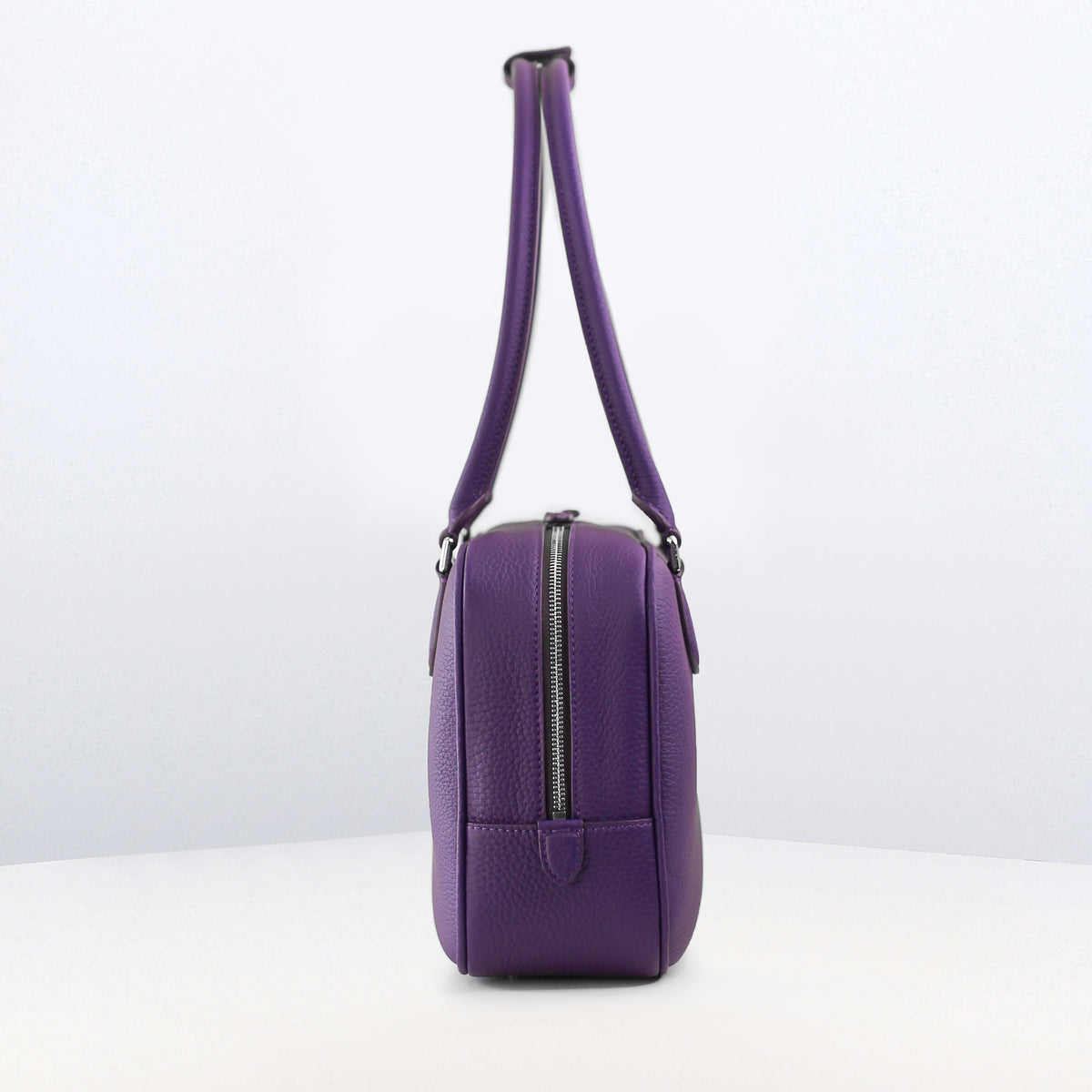 SAC À MAIN EN CUIR BOSTON TUILERIES PM IRIS