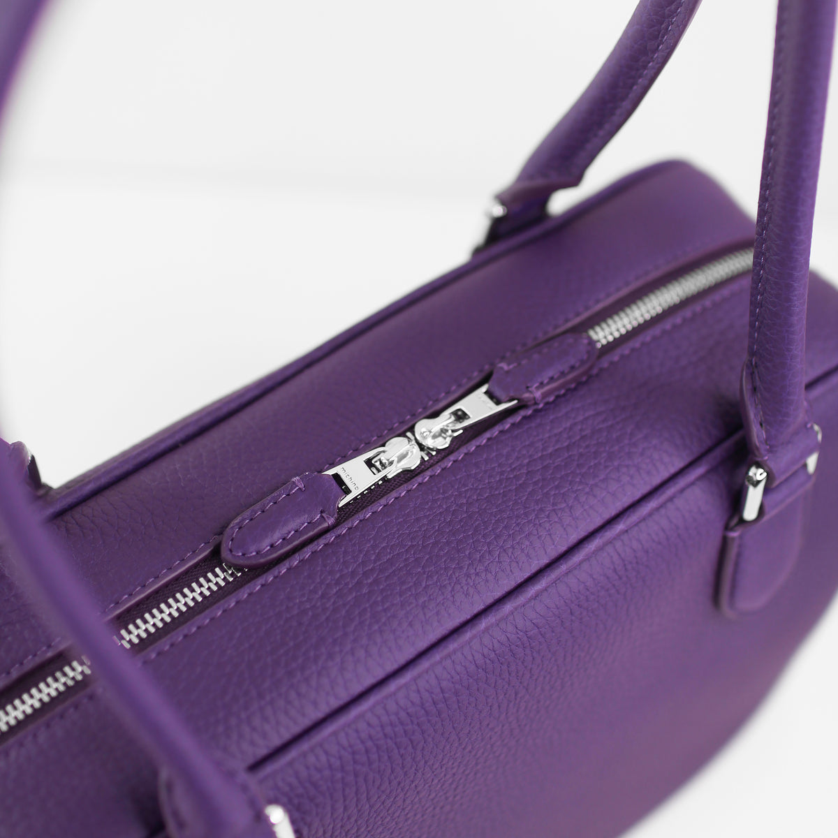 SAC À MAIN EN CUIR BOSTON TUILERIES PM IRIS